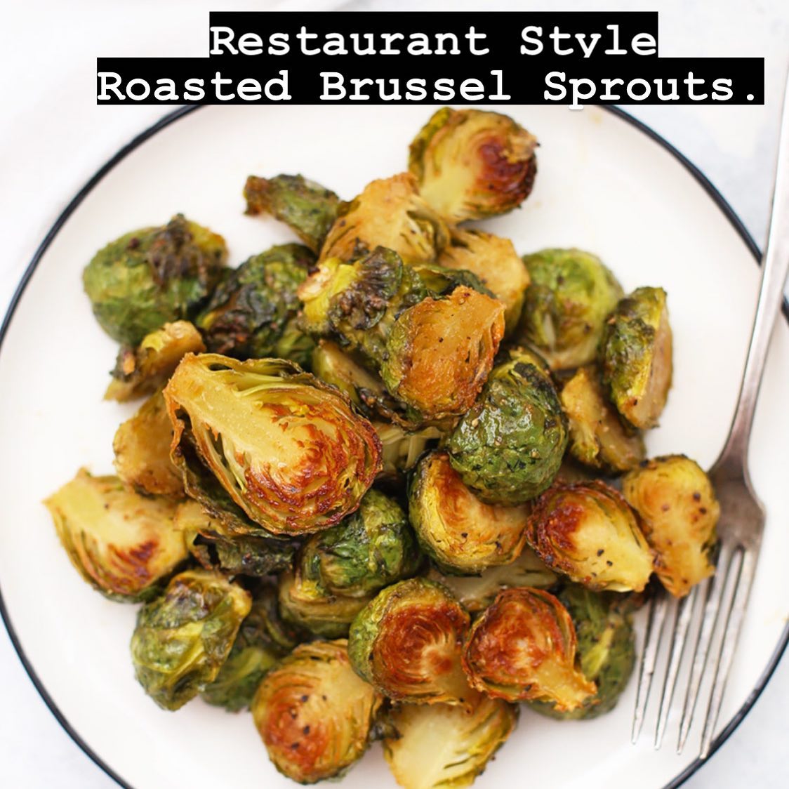 Roasted Brussels Sprouts with Maple Dijon Glaze