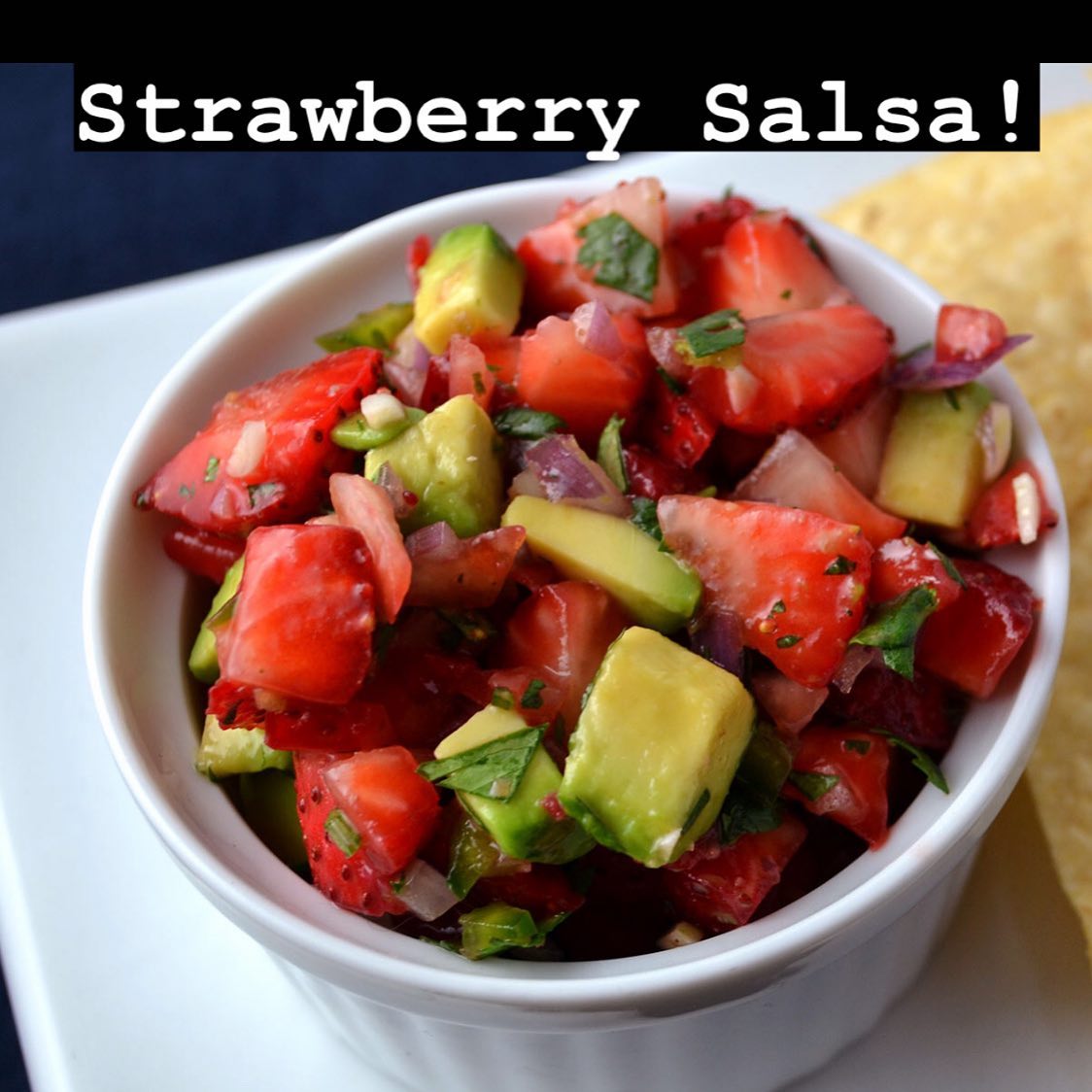 Strawberry Salsa with Avocado