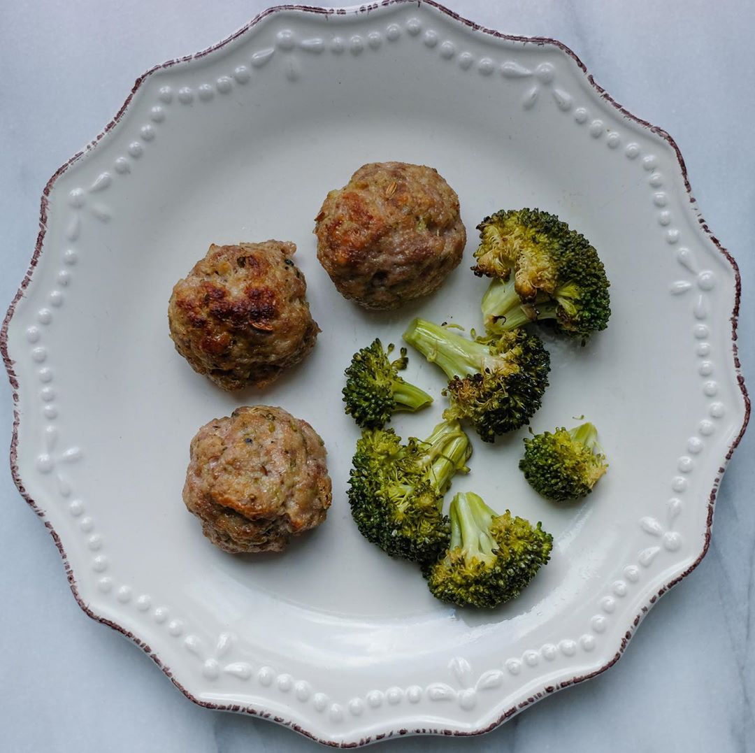 Pork and Zucchini Meatballs