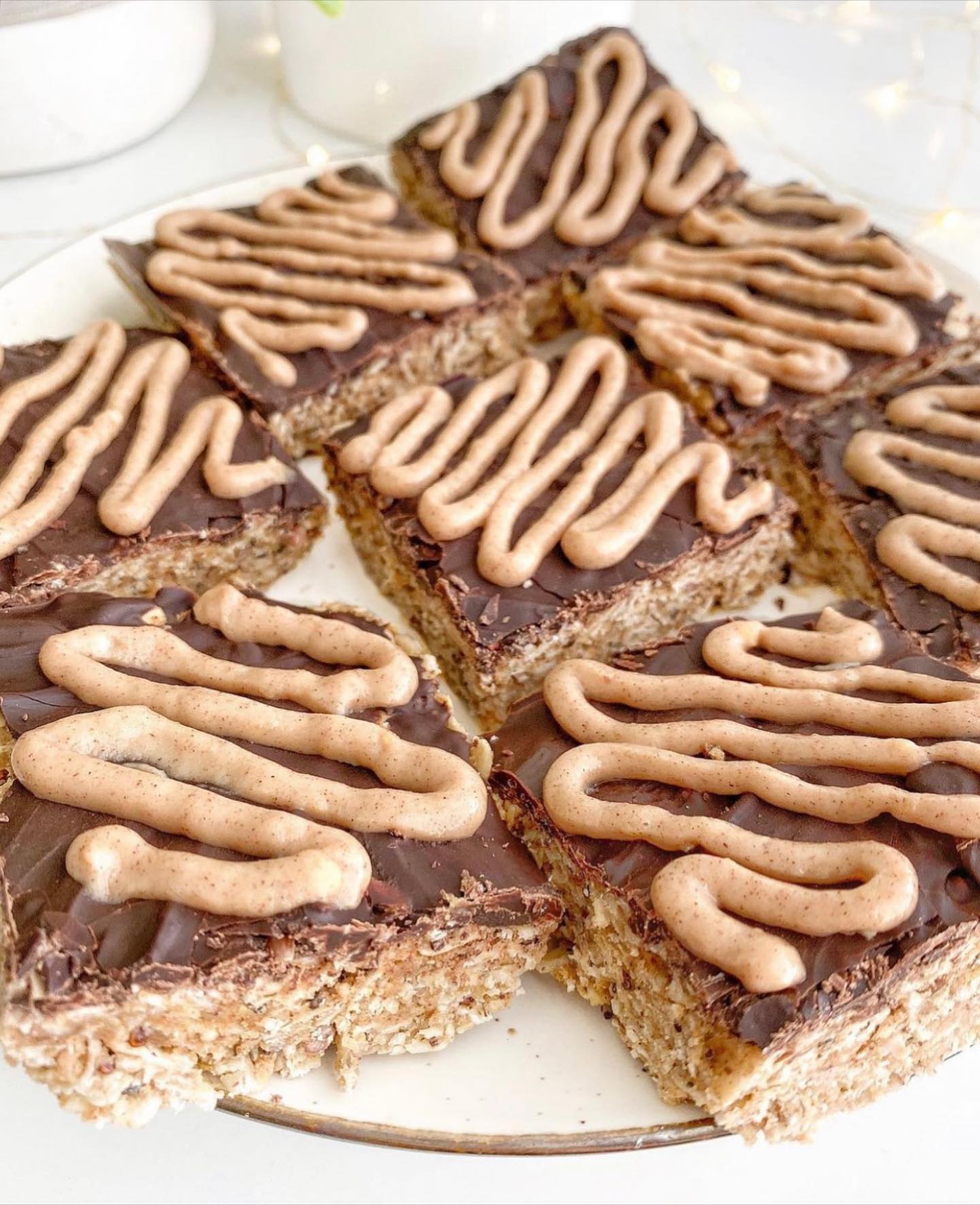 Chewy Chocolate Granola Bars