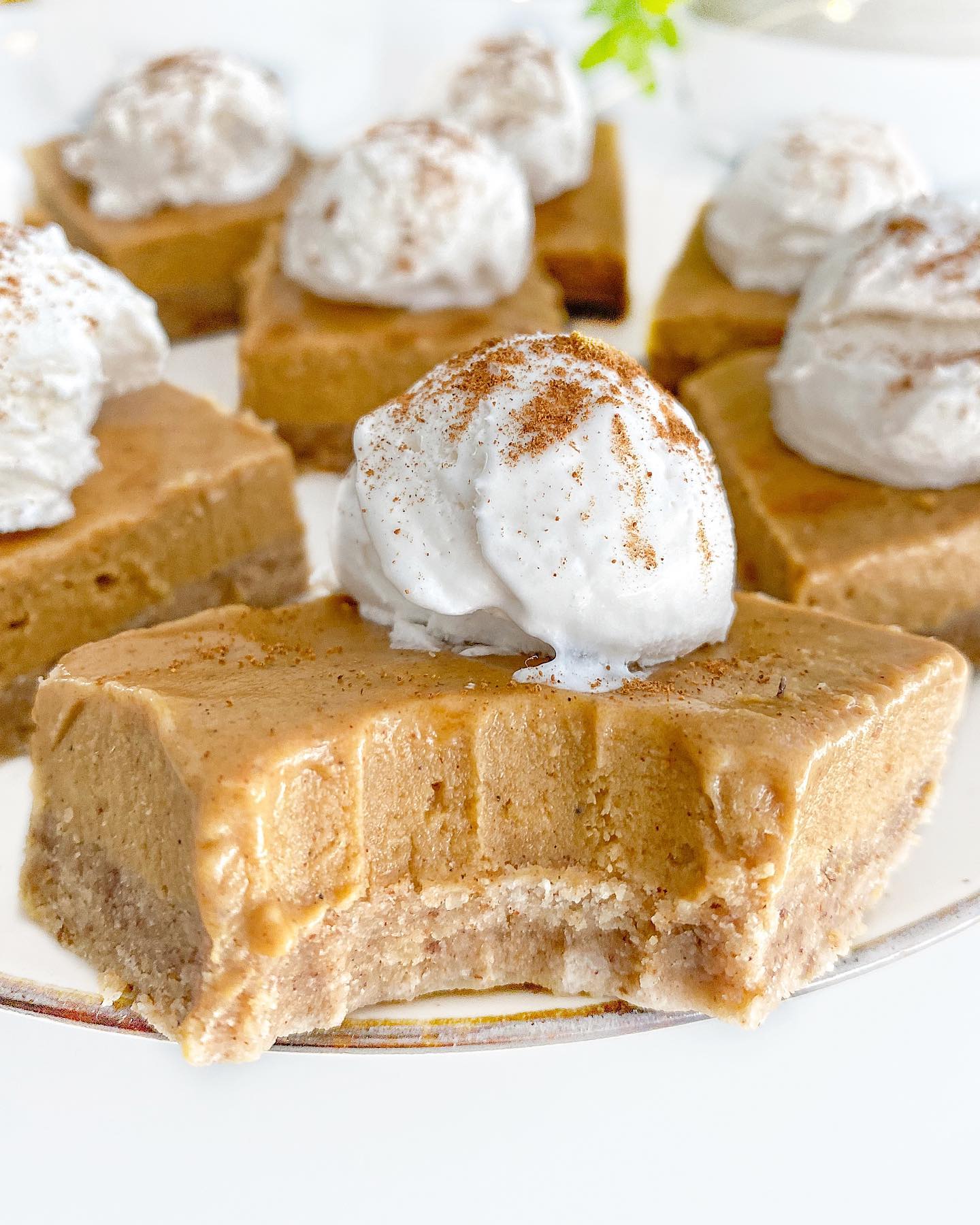 No-Bake Pumpkin Cheesecake Bars
