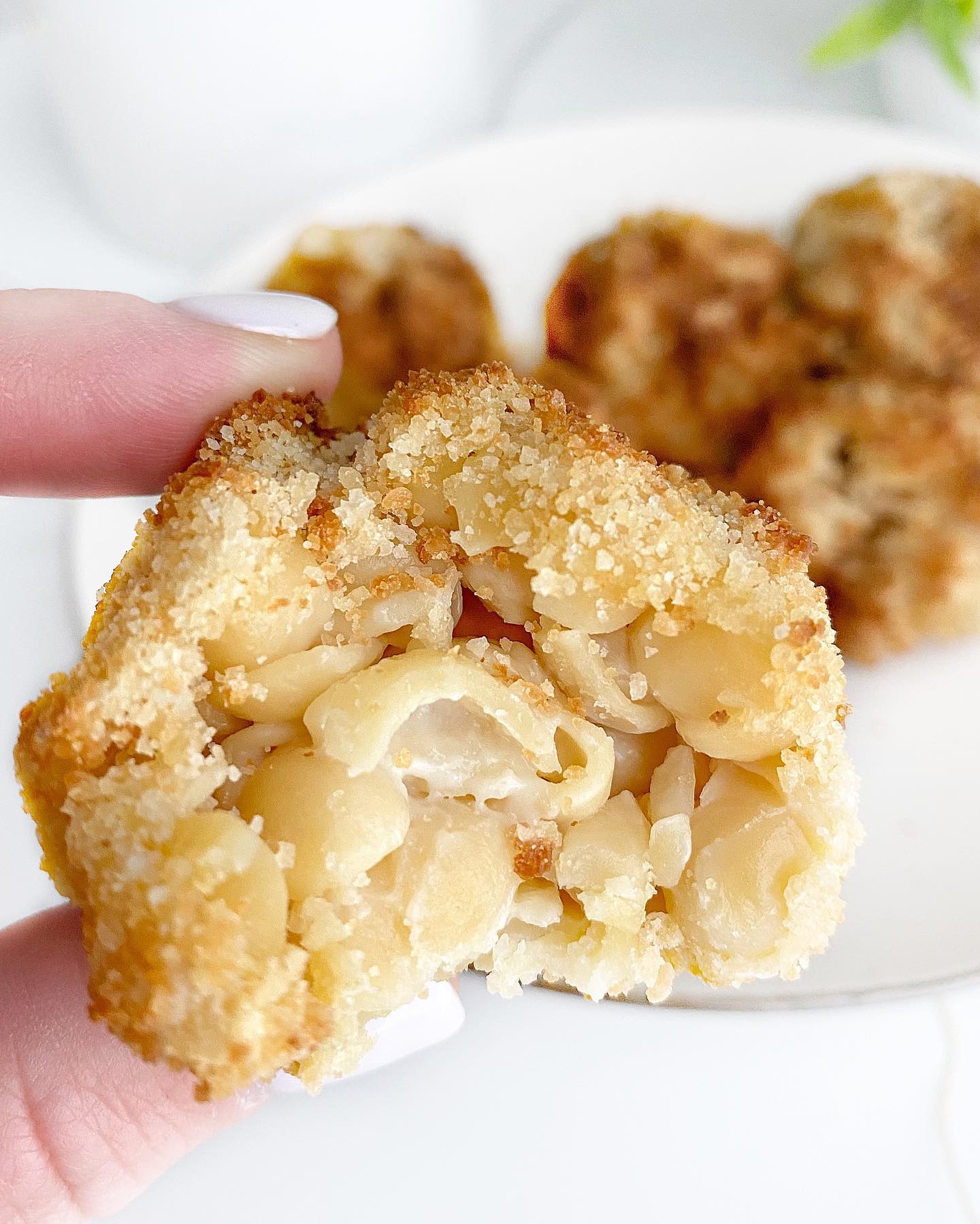 Air-Fried Mac and Cheese Bites