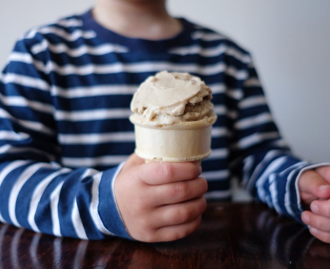 Peanut Butter Banana Ice Cream