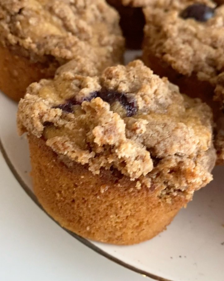 Delicious Blueberry Banana Muffins