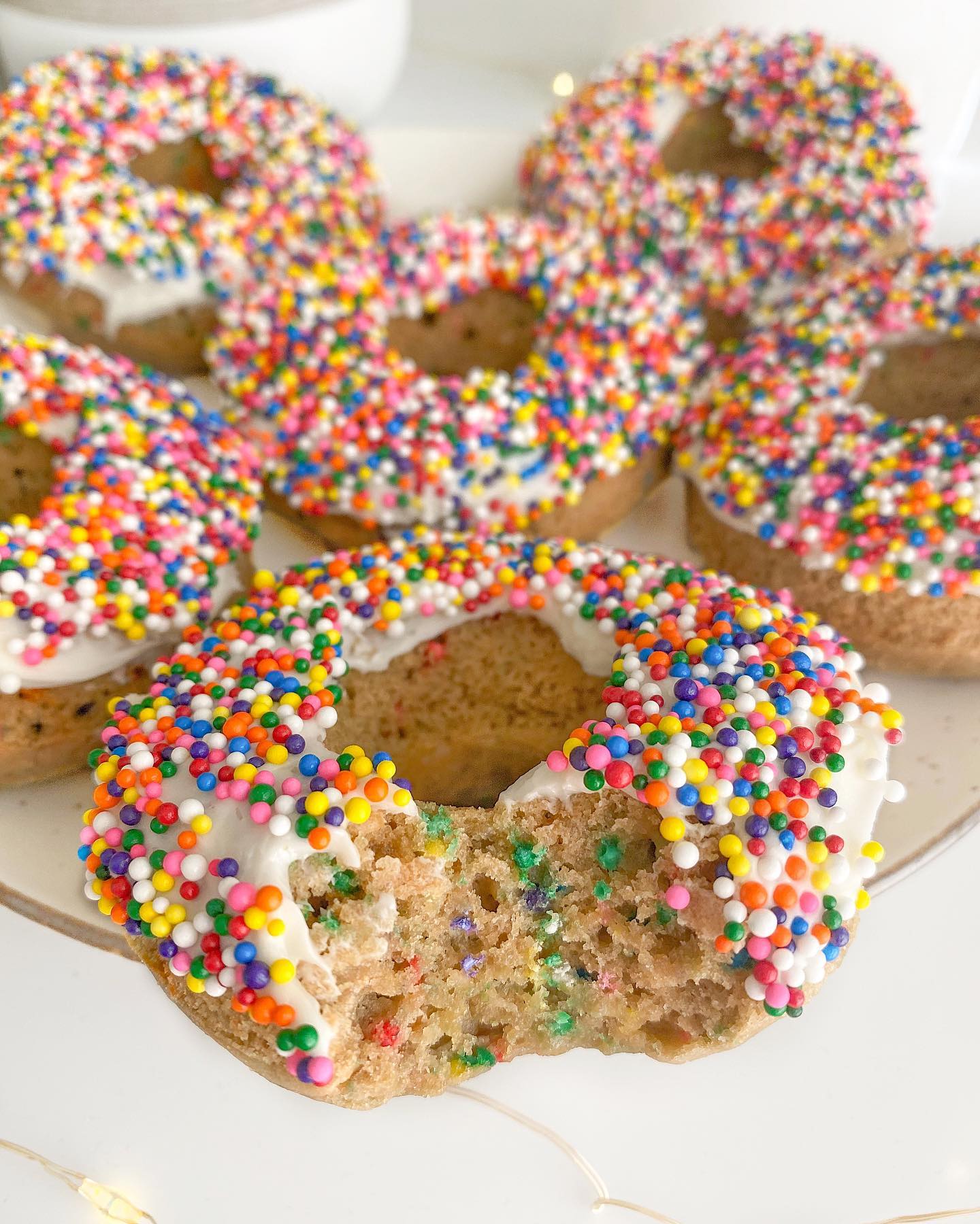 Funfetti Cake Donuts