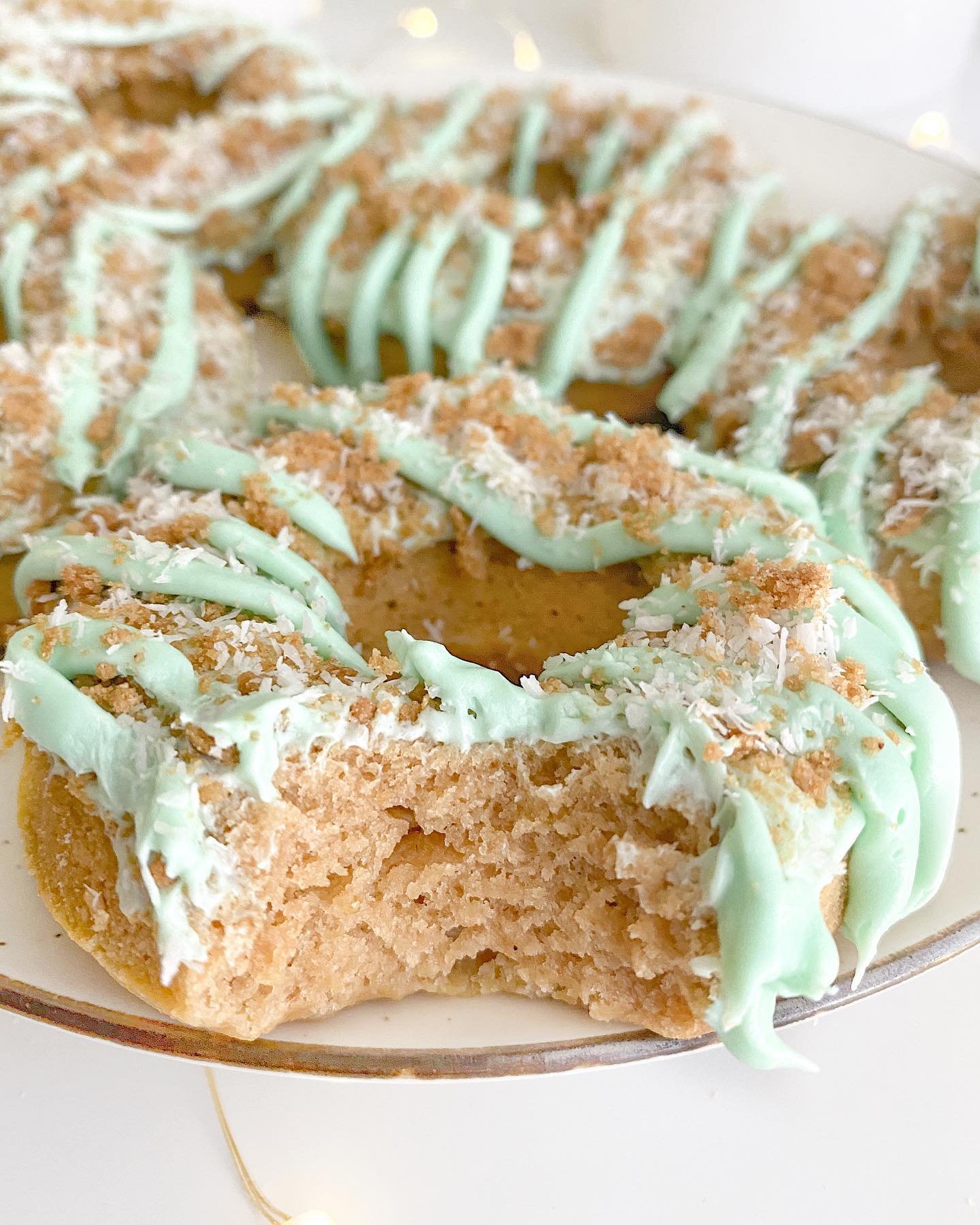 Key Lime Pie Donuts