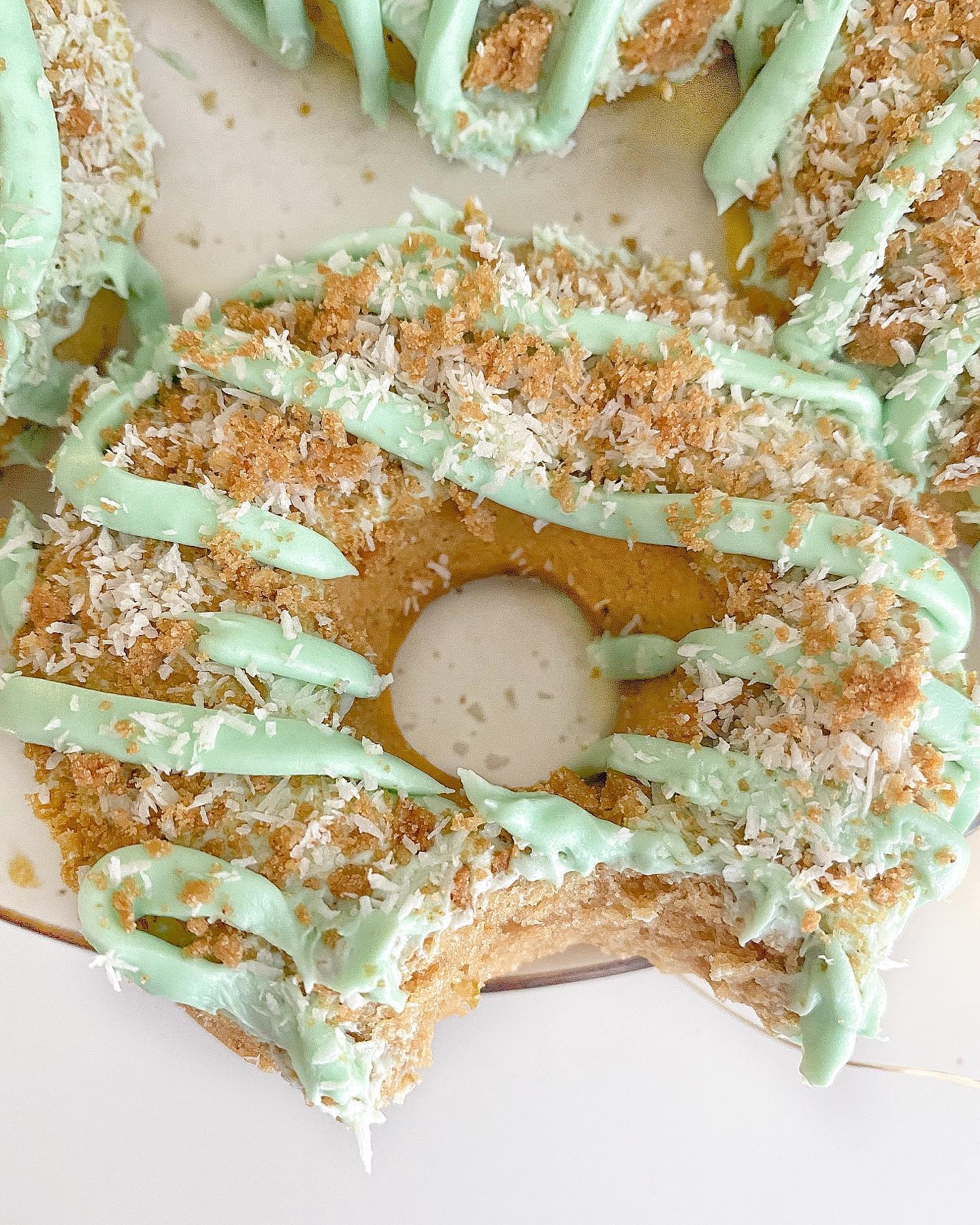 Key Lime Pie Donuts