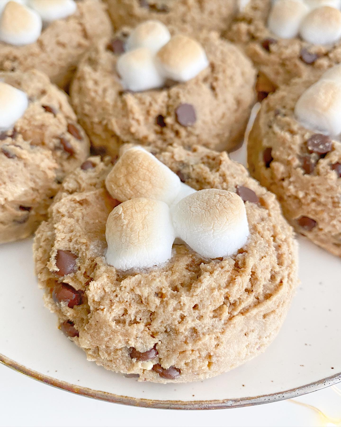 Cashew Butter S'mores Cookies