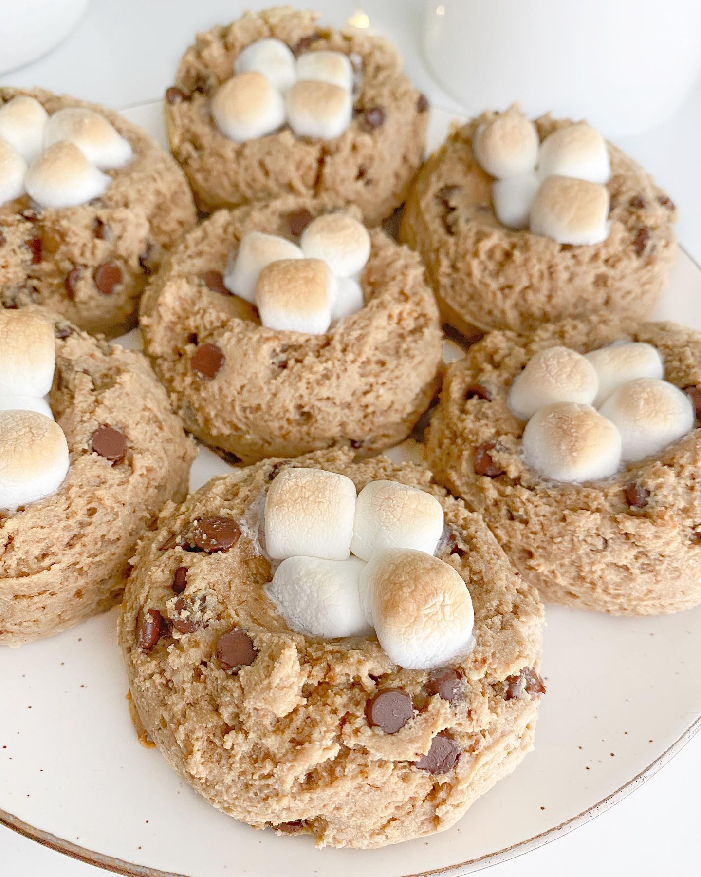 Cashew Butter S'mores Cookies