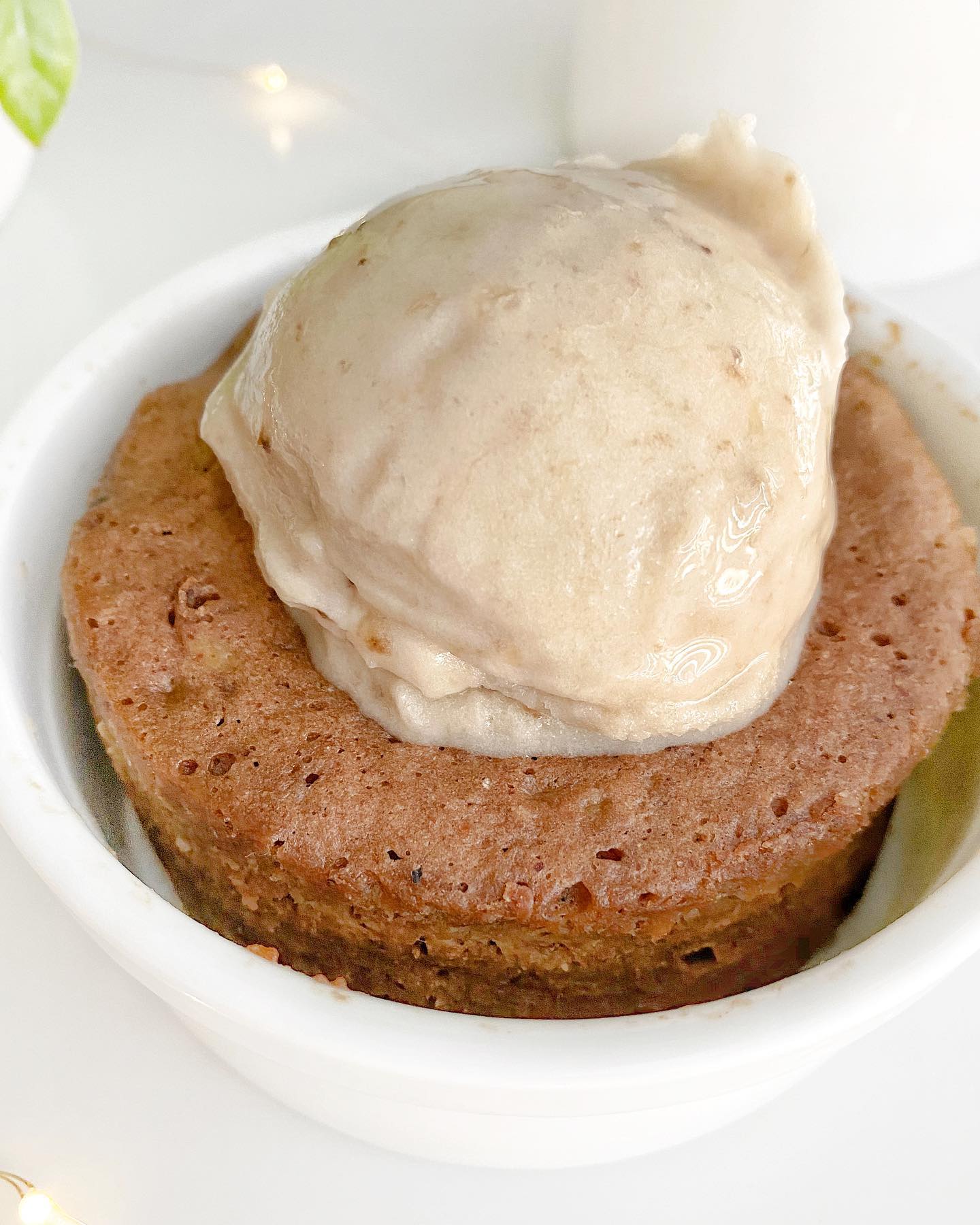 Banana Peanut Butter Chocolate Mug Cake