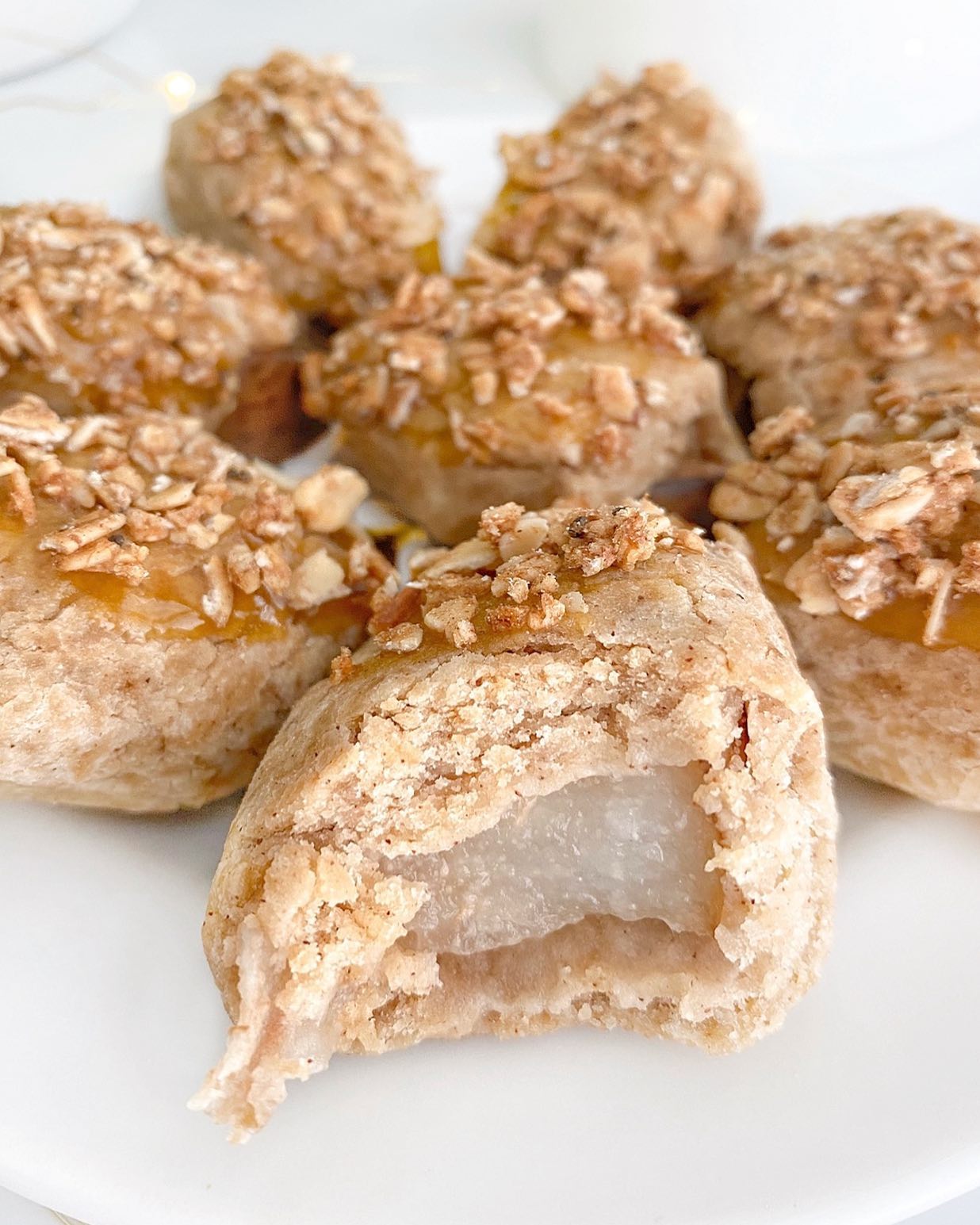 Easy Baked Cinnamon Pear Roll-Ups