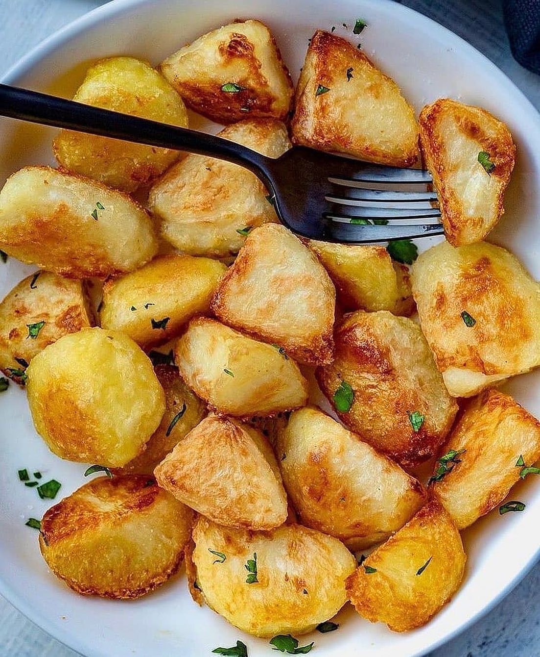 Crispy Roasted Yukon Gold Potatoes