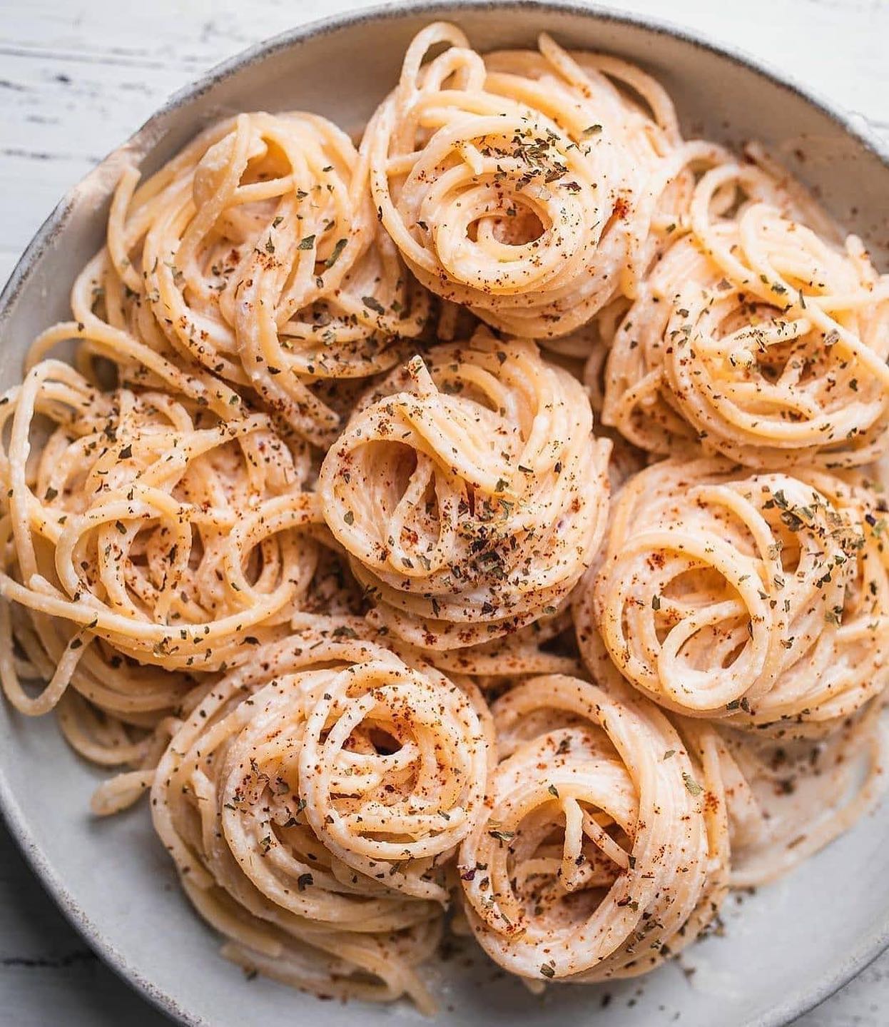 Spaghetti with Tofu Sauce