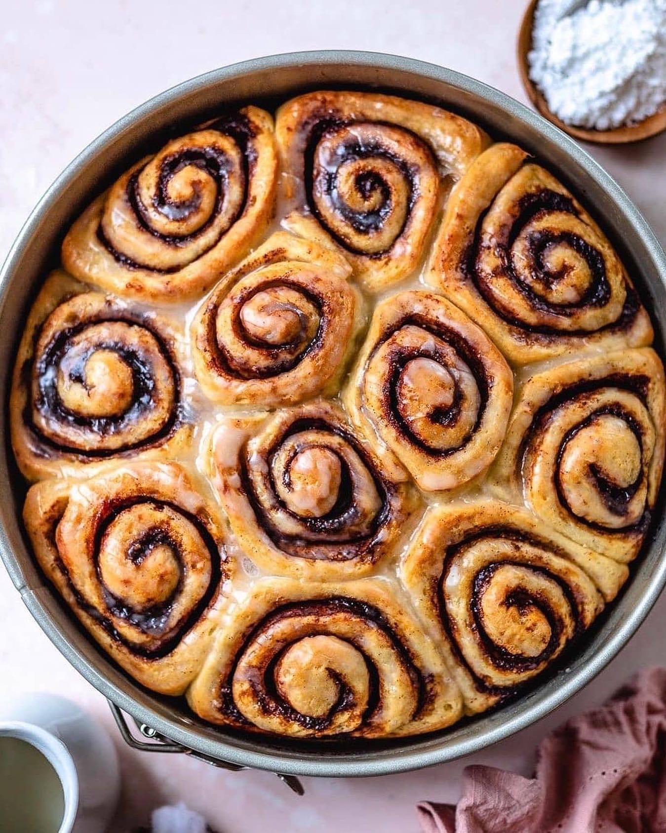 Homemade Vegan Cinnamon Rolls