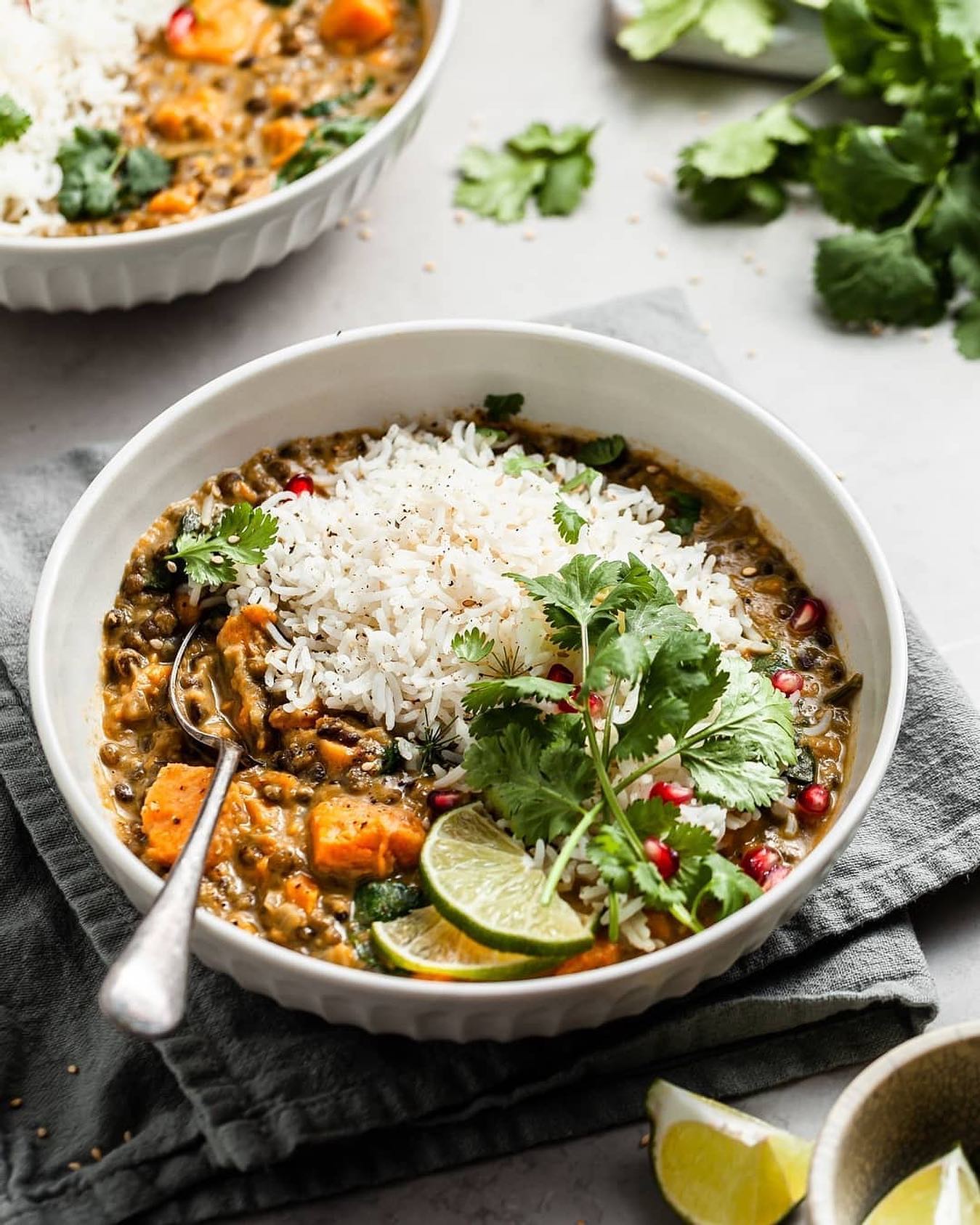 Sweet Potato Lentil Curry