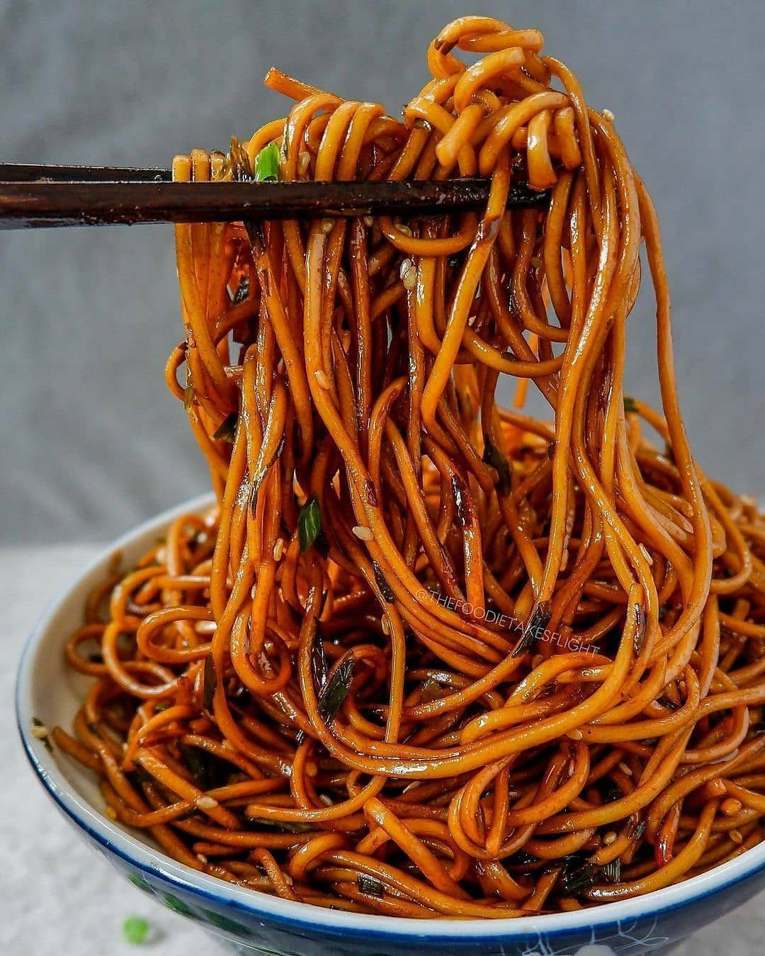 Simple Scallion Oil Noodles