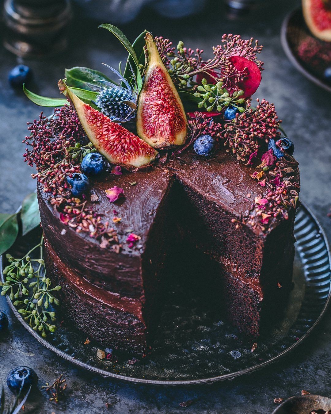Chocolate Forest Cake with Buttercream