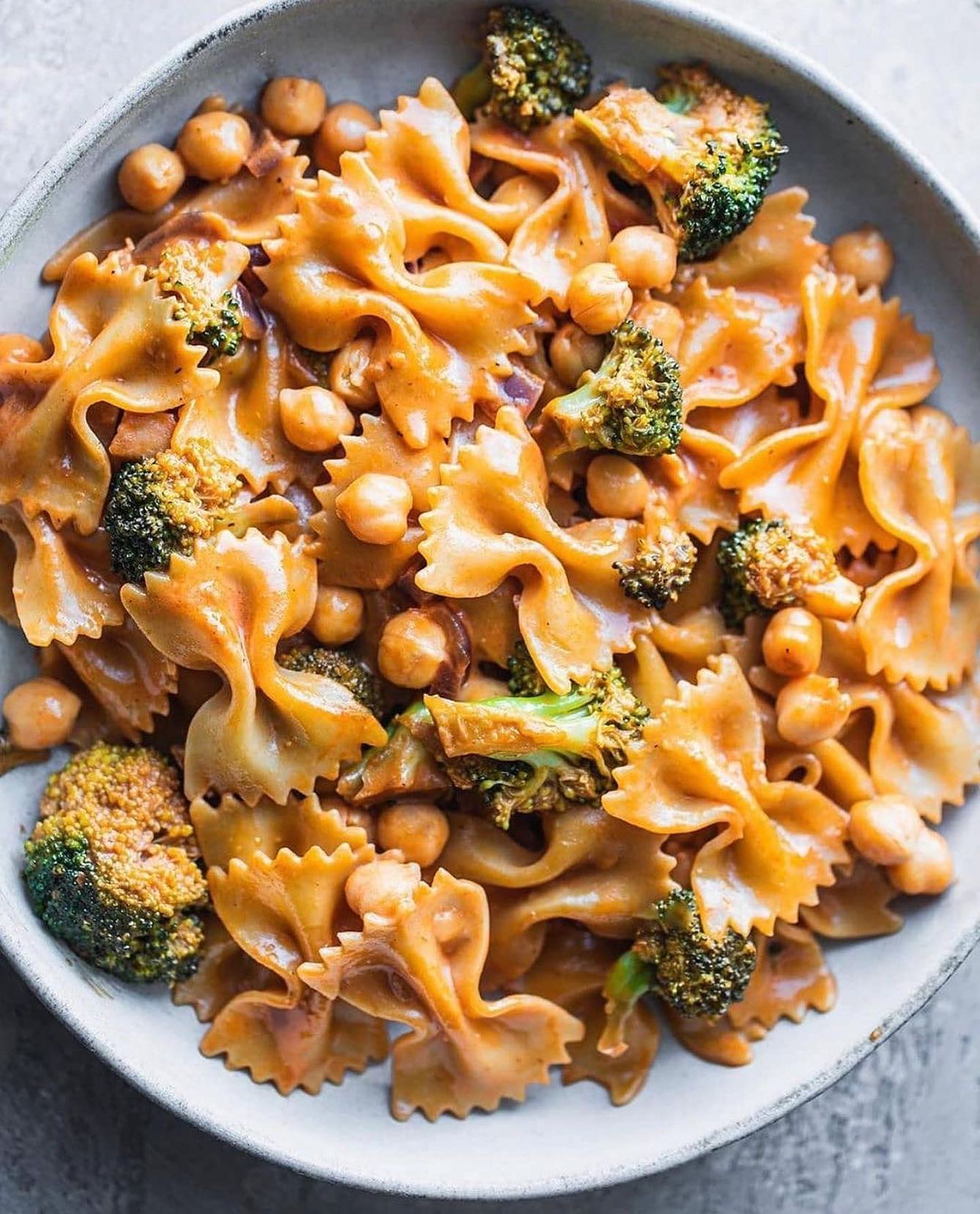 Broccoli Pasta with Chickpeas
