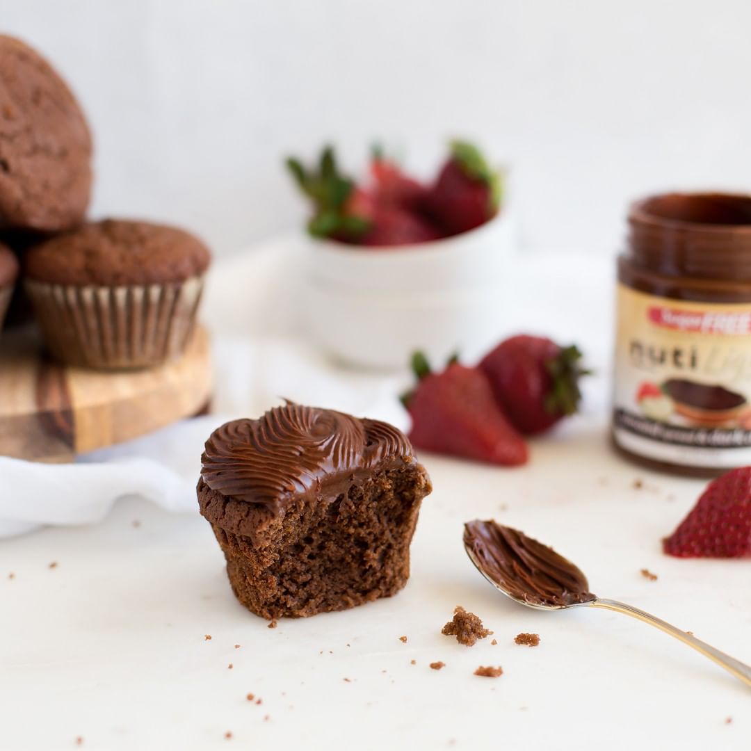 Delicious Nutilight Chocolate Muffins Anytime