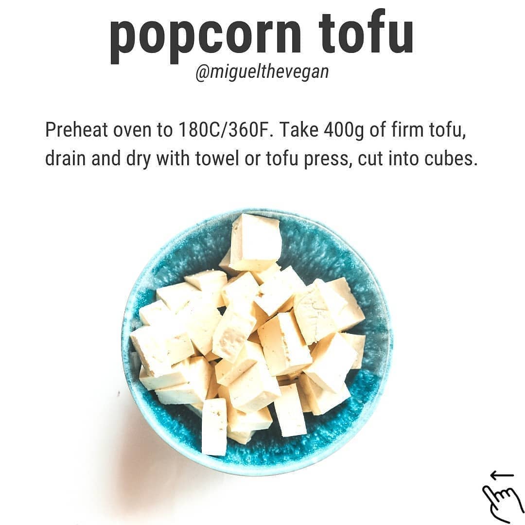 Easy Vegan Popcorn Tofu