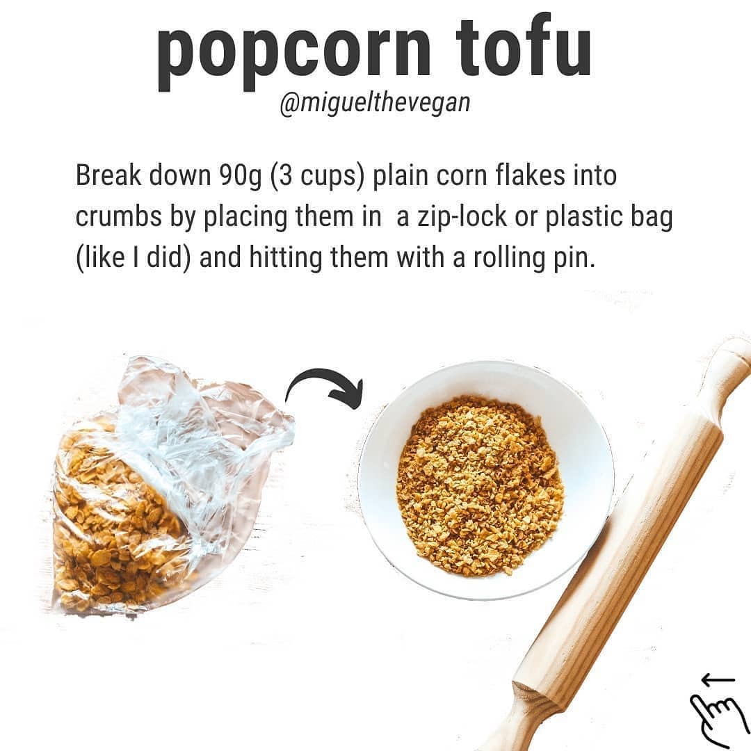 Easy Vegan Popcorn Tofu