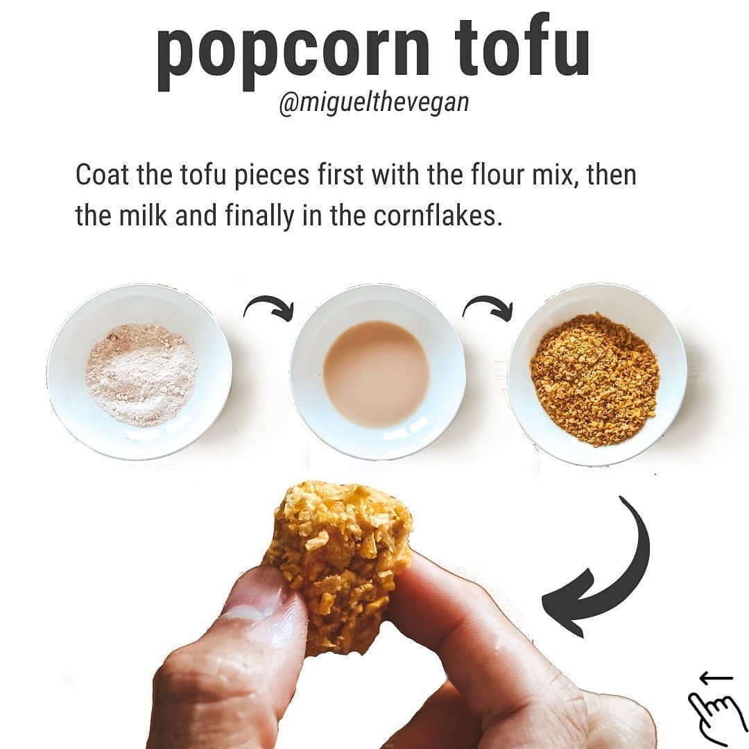 Easy Vegan Popcorn Tofu