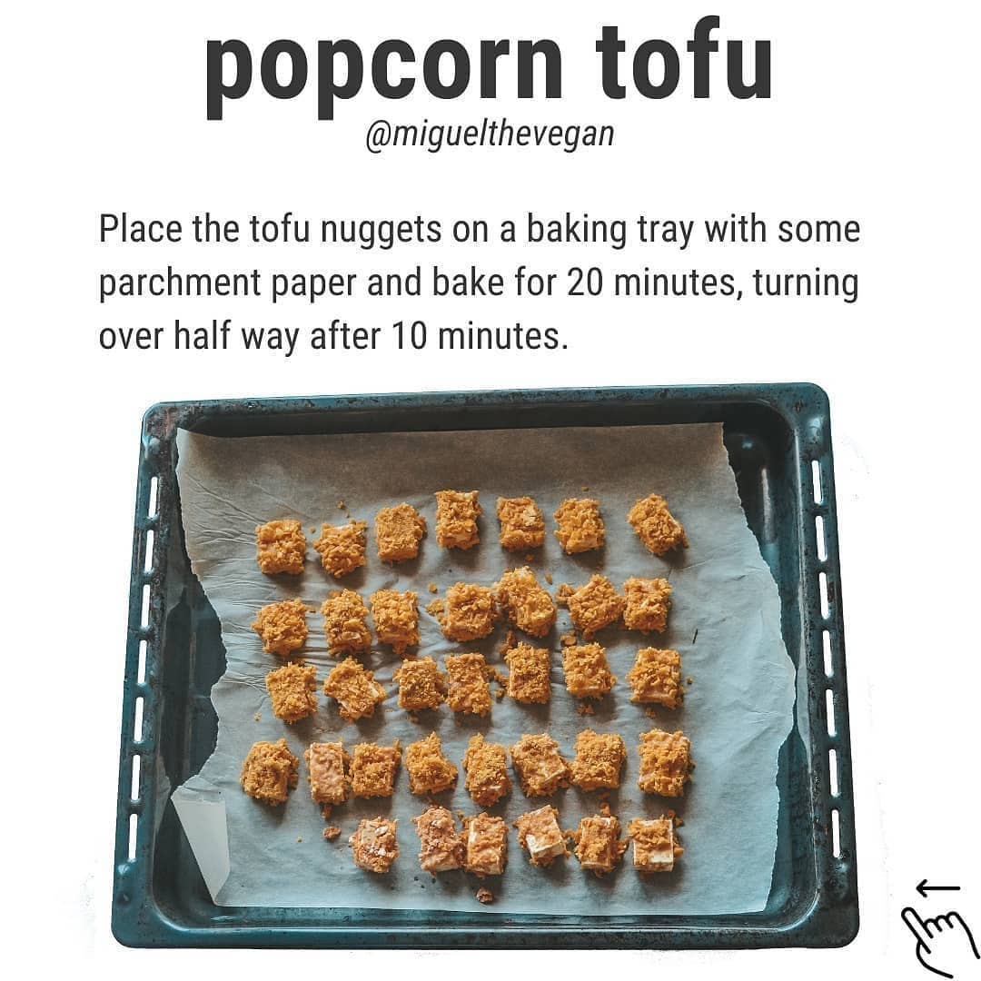 Easy Vegan Popcorn Tofu