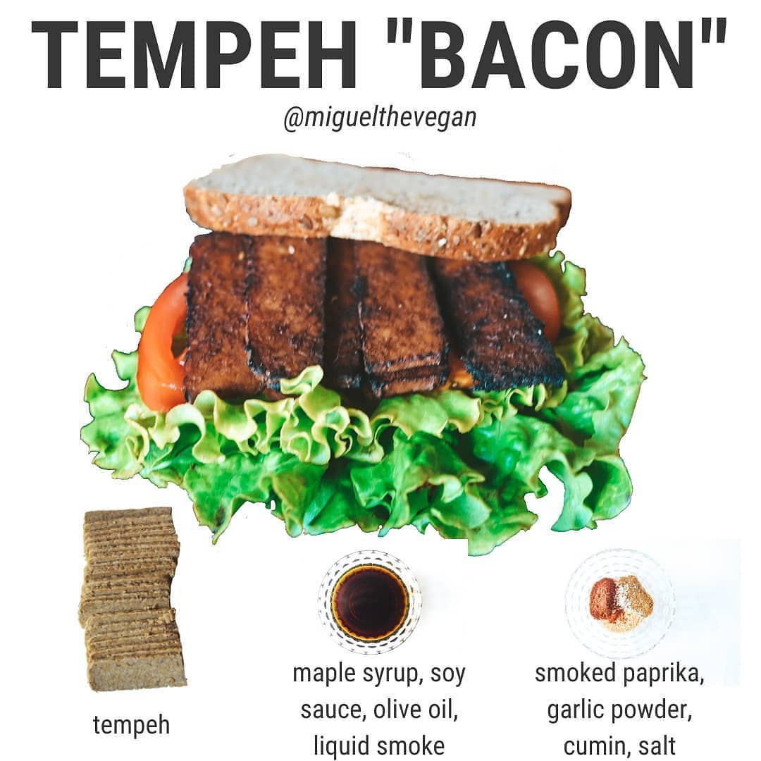 Tempeh Bacon with Maple and Soy Marinade