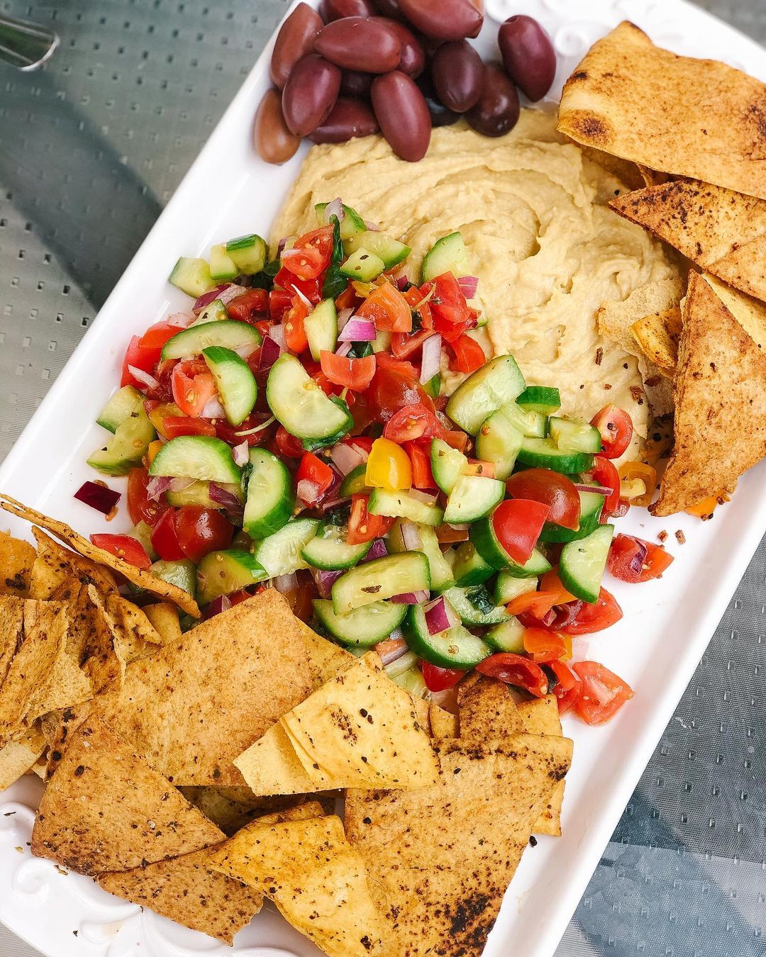 Greek H U M M U S Platter