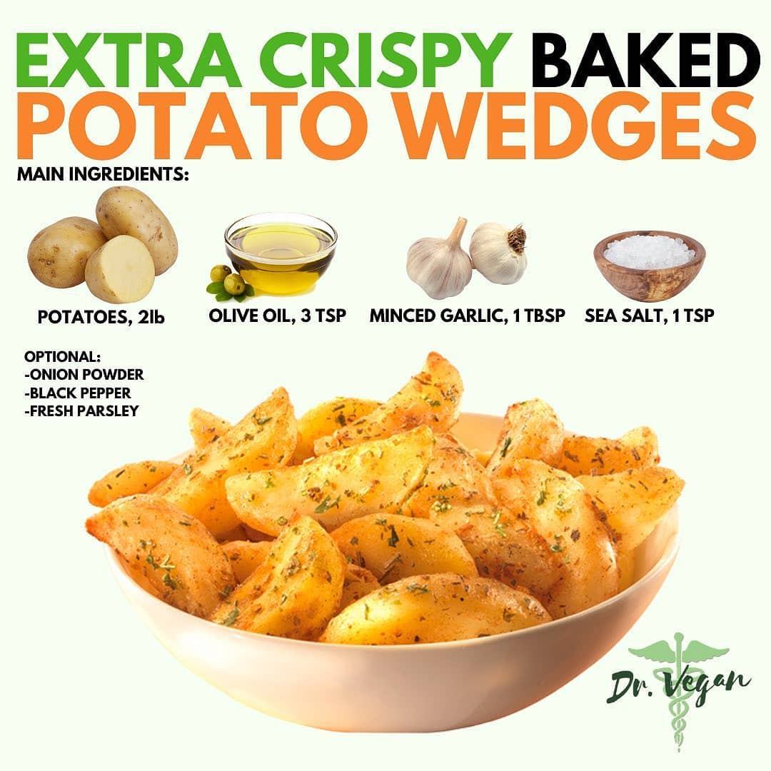 Extra Crispy Baked Potato Wedges