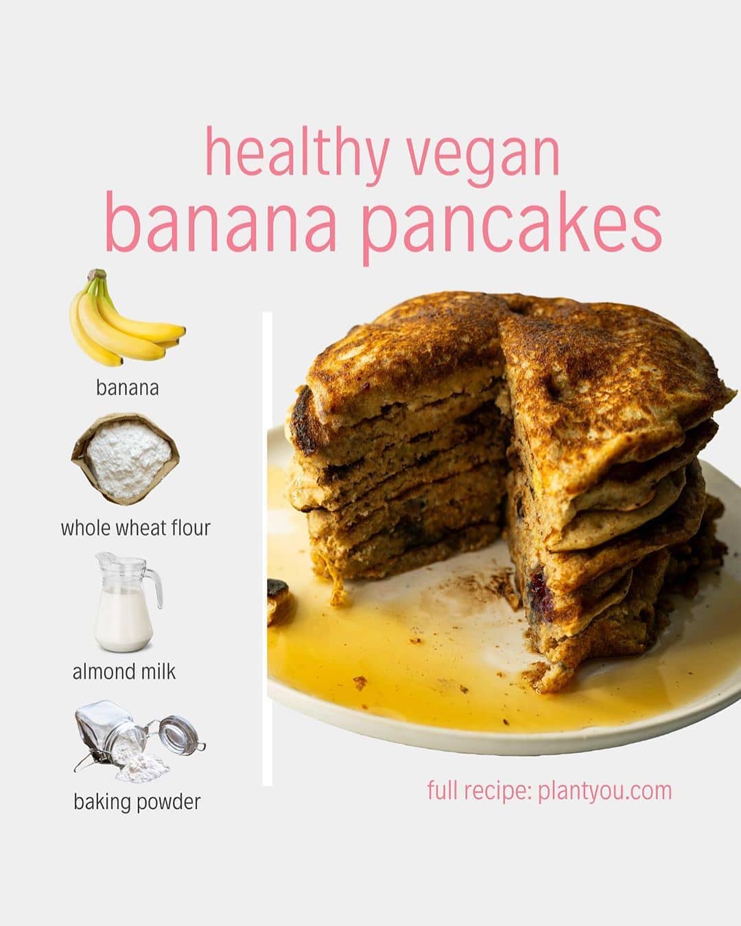 Vegan Pancakes for Dinner