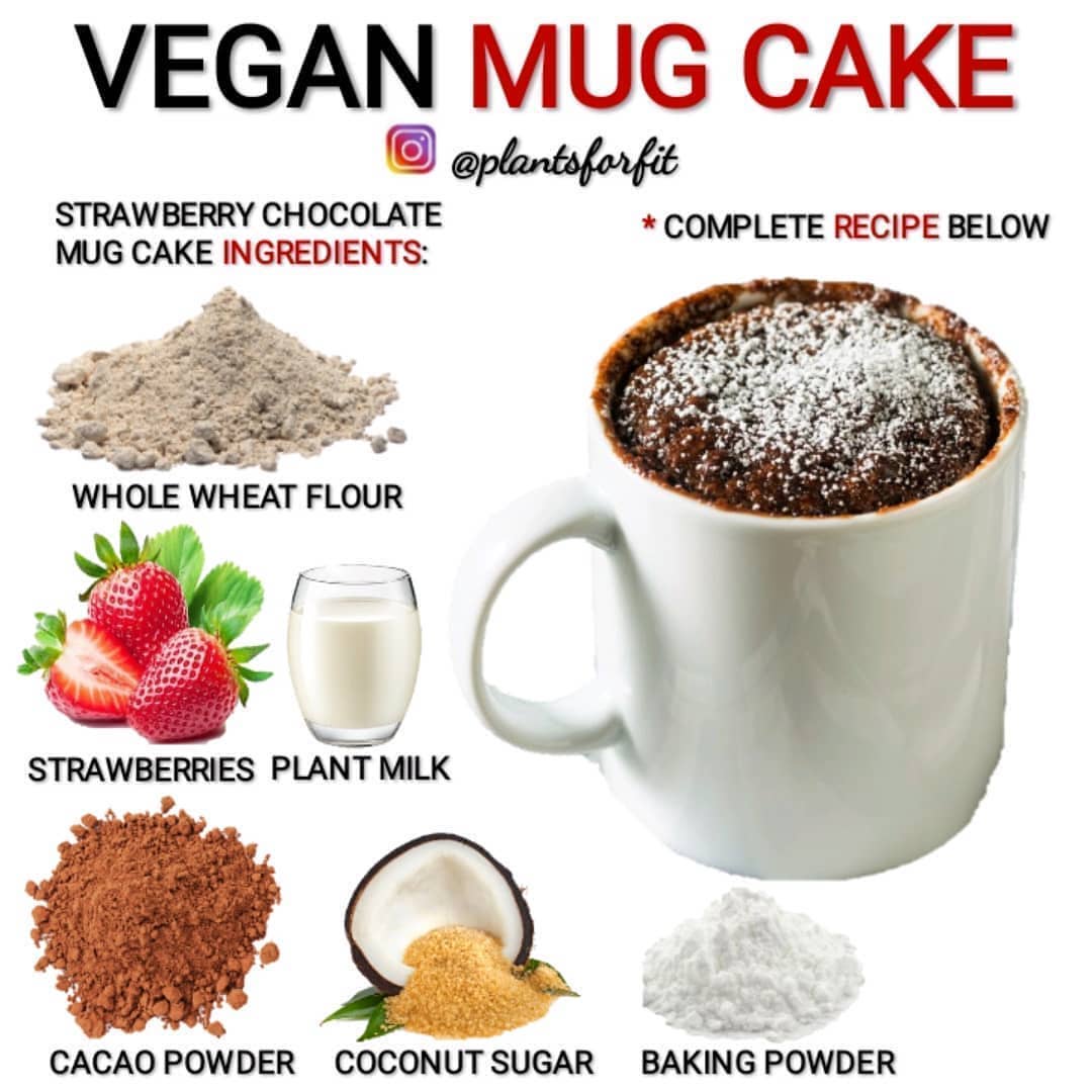 Quick and Easy Vegan Mug Cake Dessert