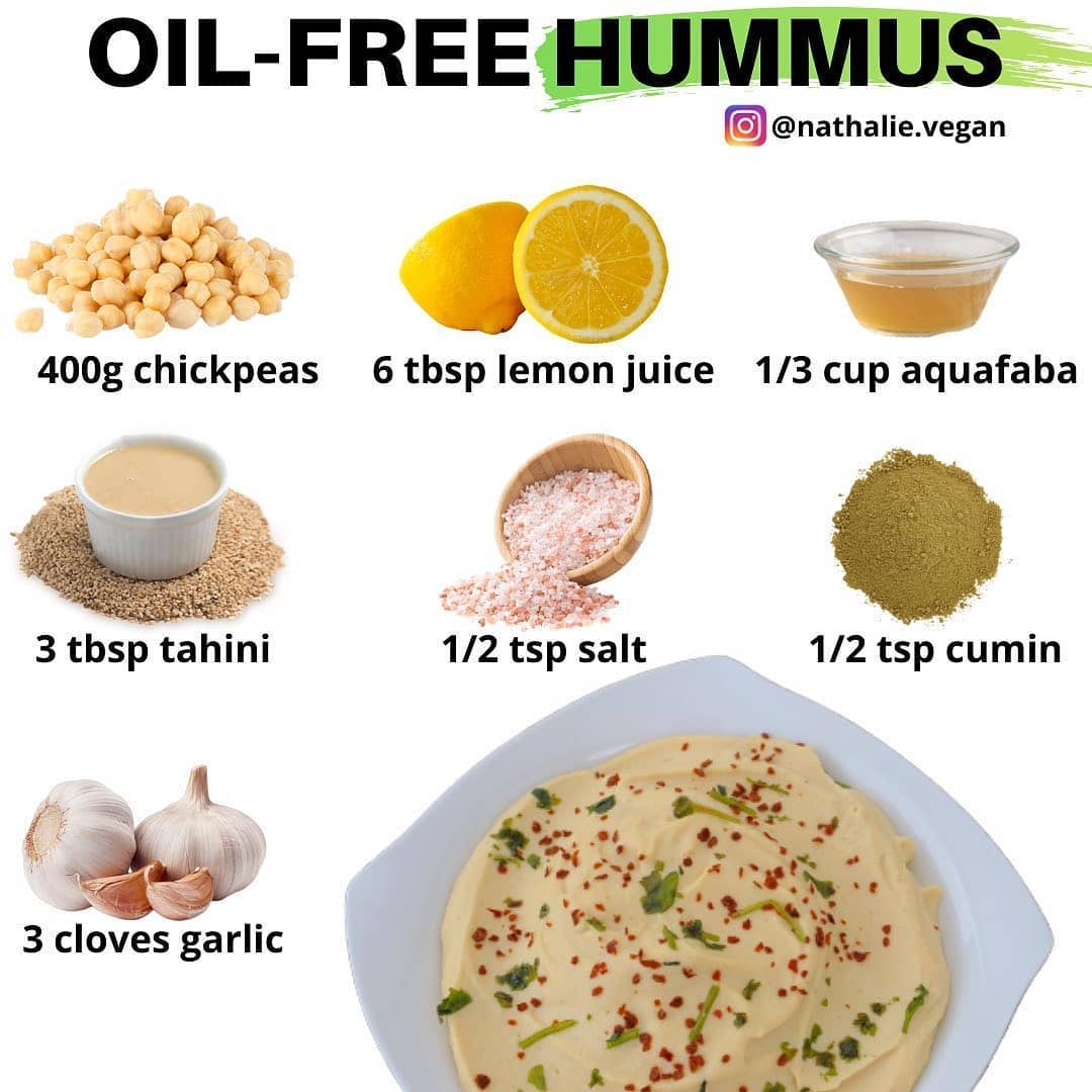 Oil-Free Creamy Hummus with Plant-Based Protein