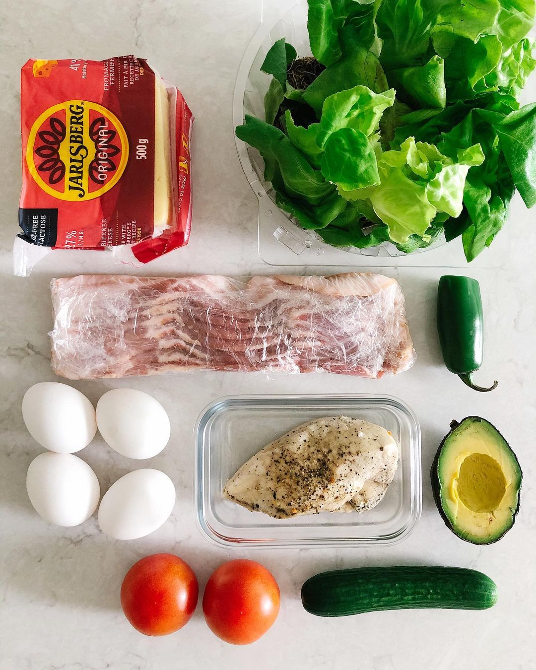 Chopped Cobb Salad Variation