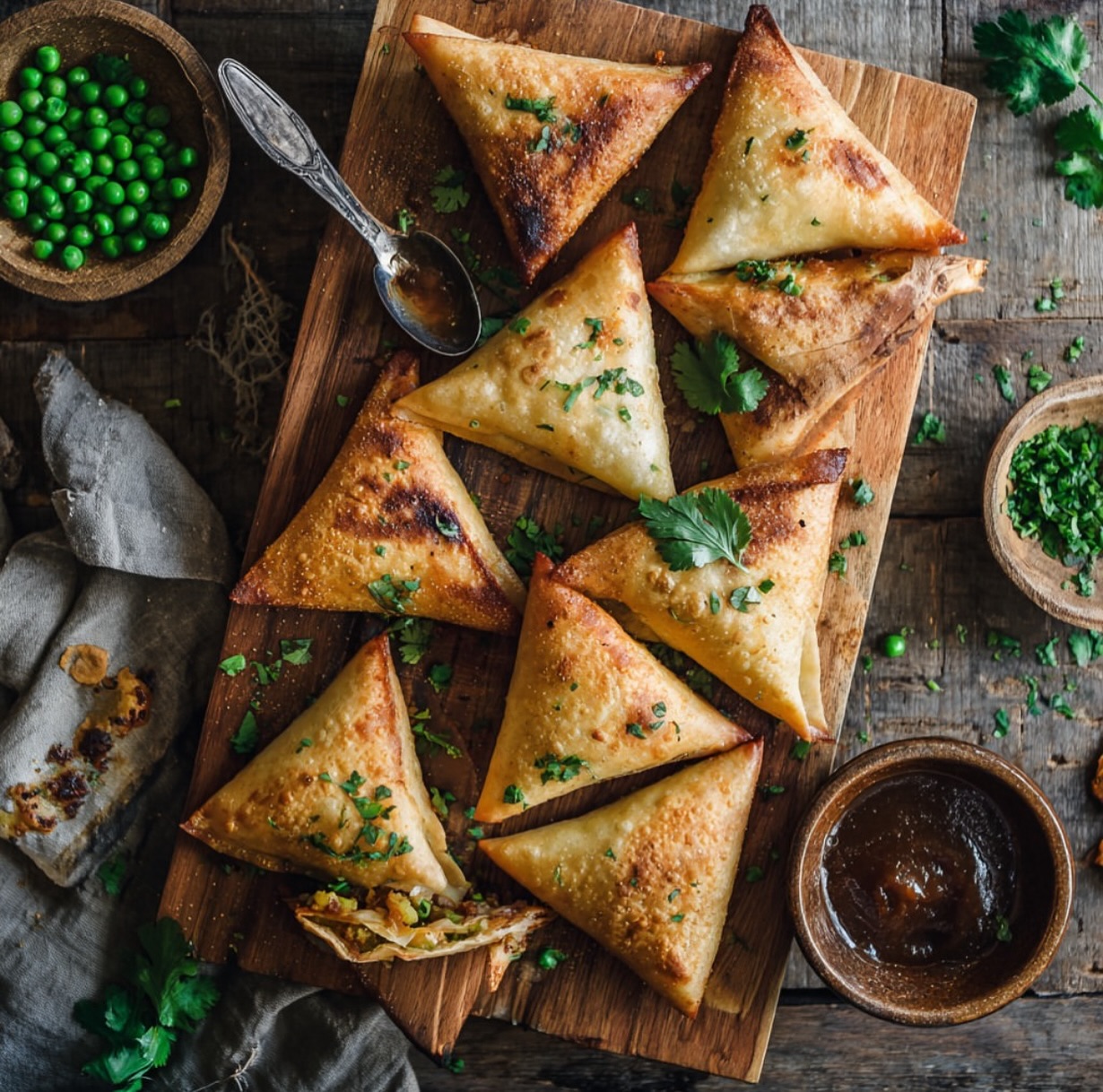 Wrap and Bake Samosas