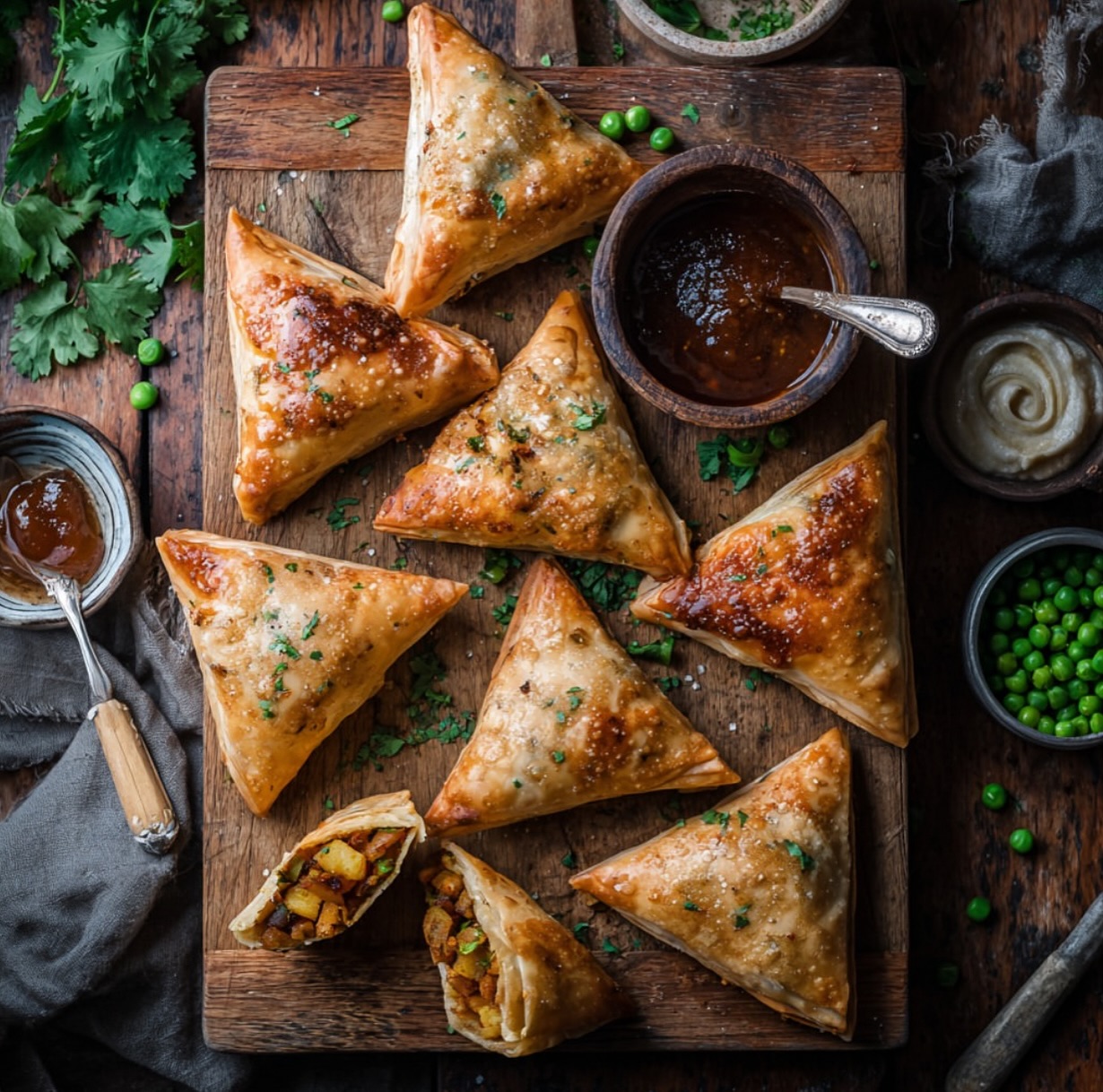 Wrap and Bake Samosas