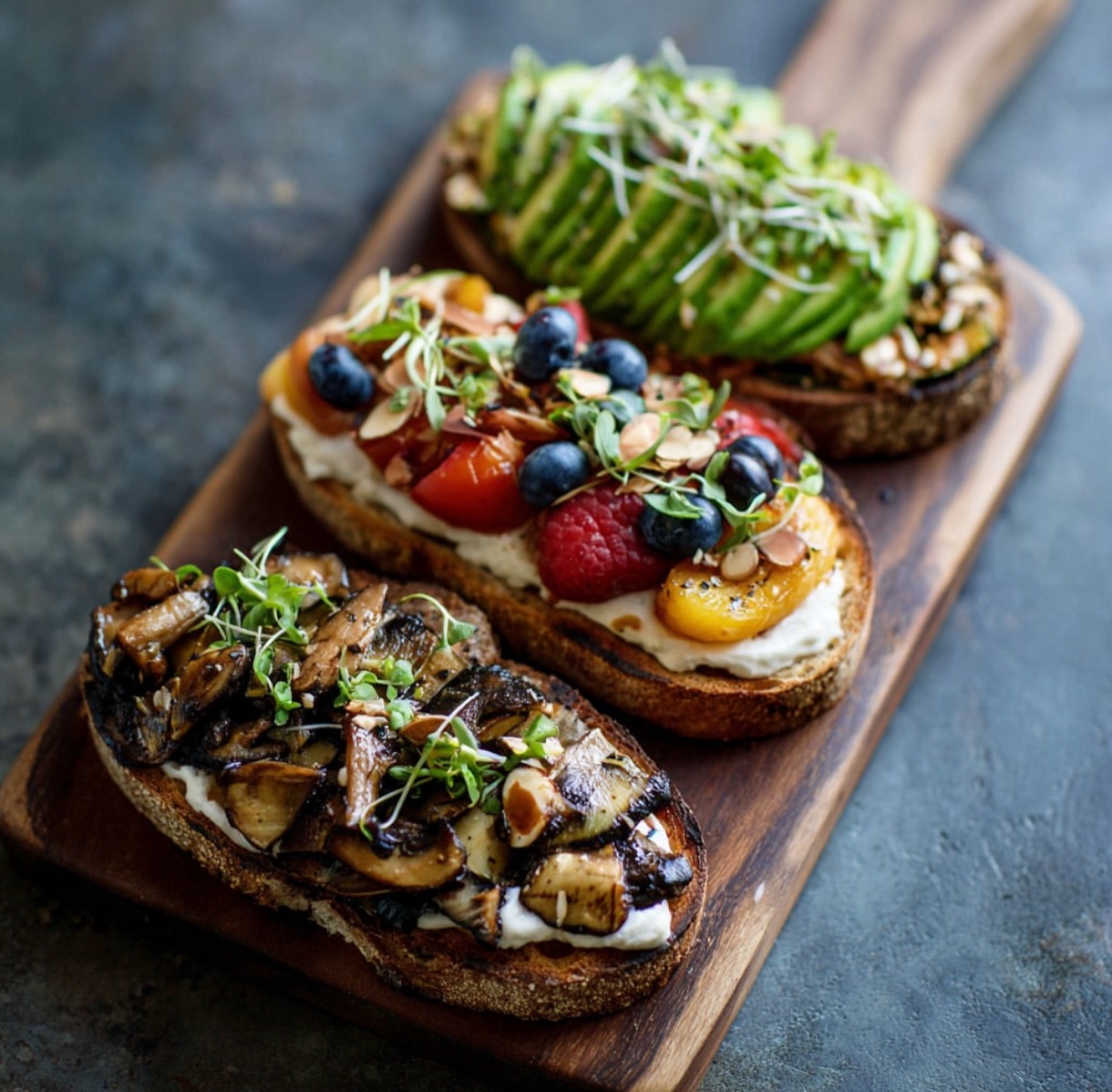 Vegan Breakfast Toast Options