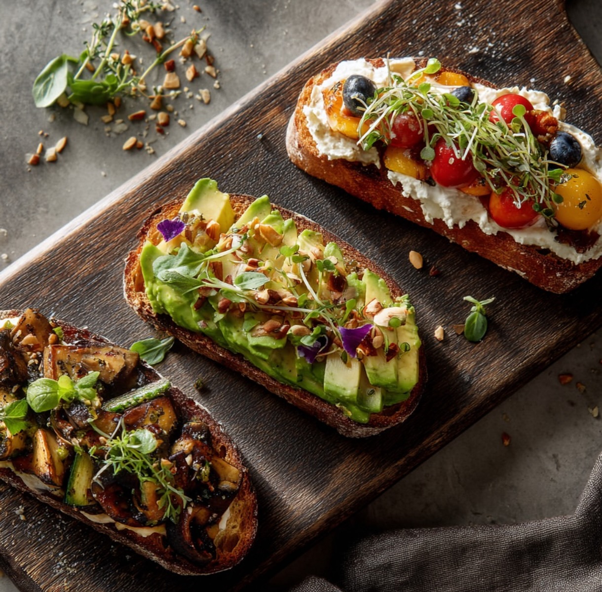 Vegan Breakfast Toast Options