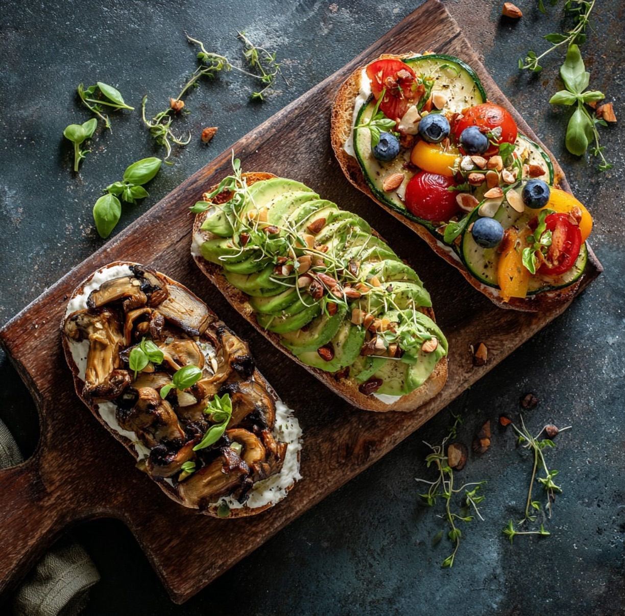 Vegan Breakfast Toast Options
