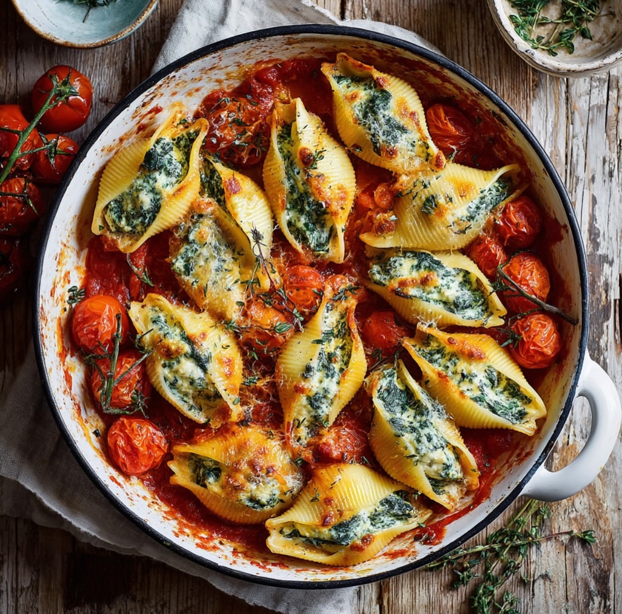 Spinach and Feta Pasta