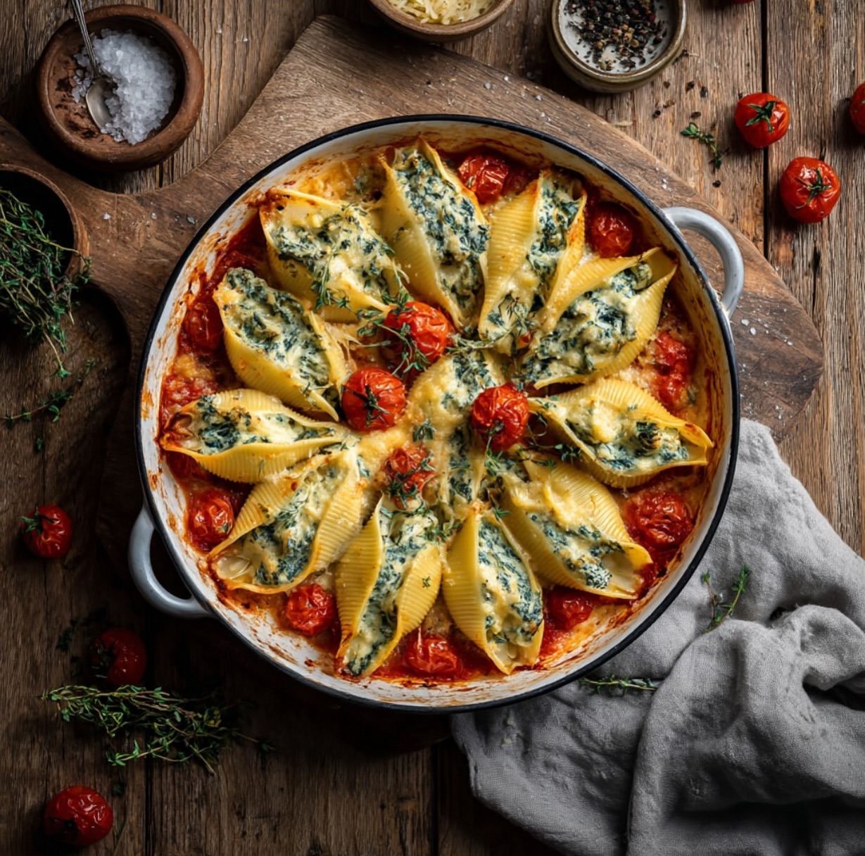 Spinach and Feta Pasta