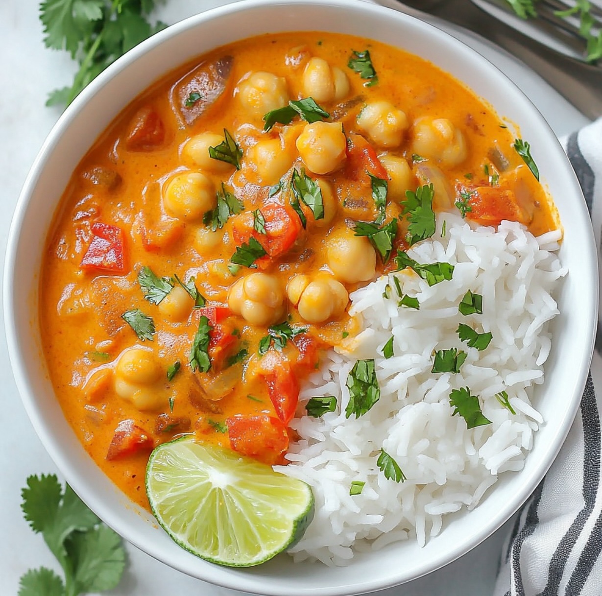 Easy Vegan Chickpea Curry