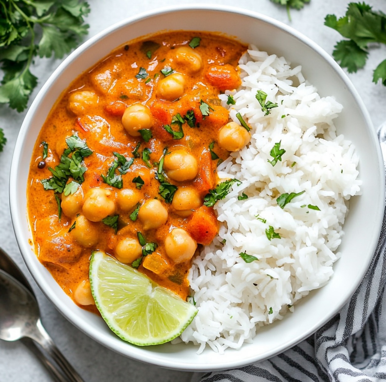 Easy Vegan Chickpea Curry