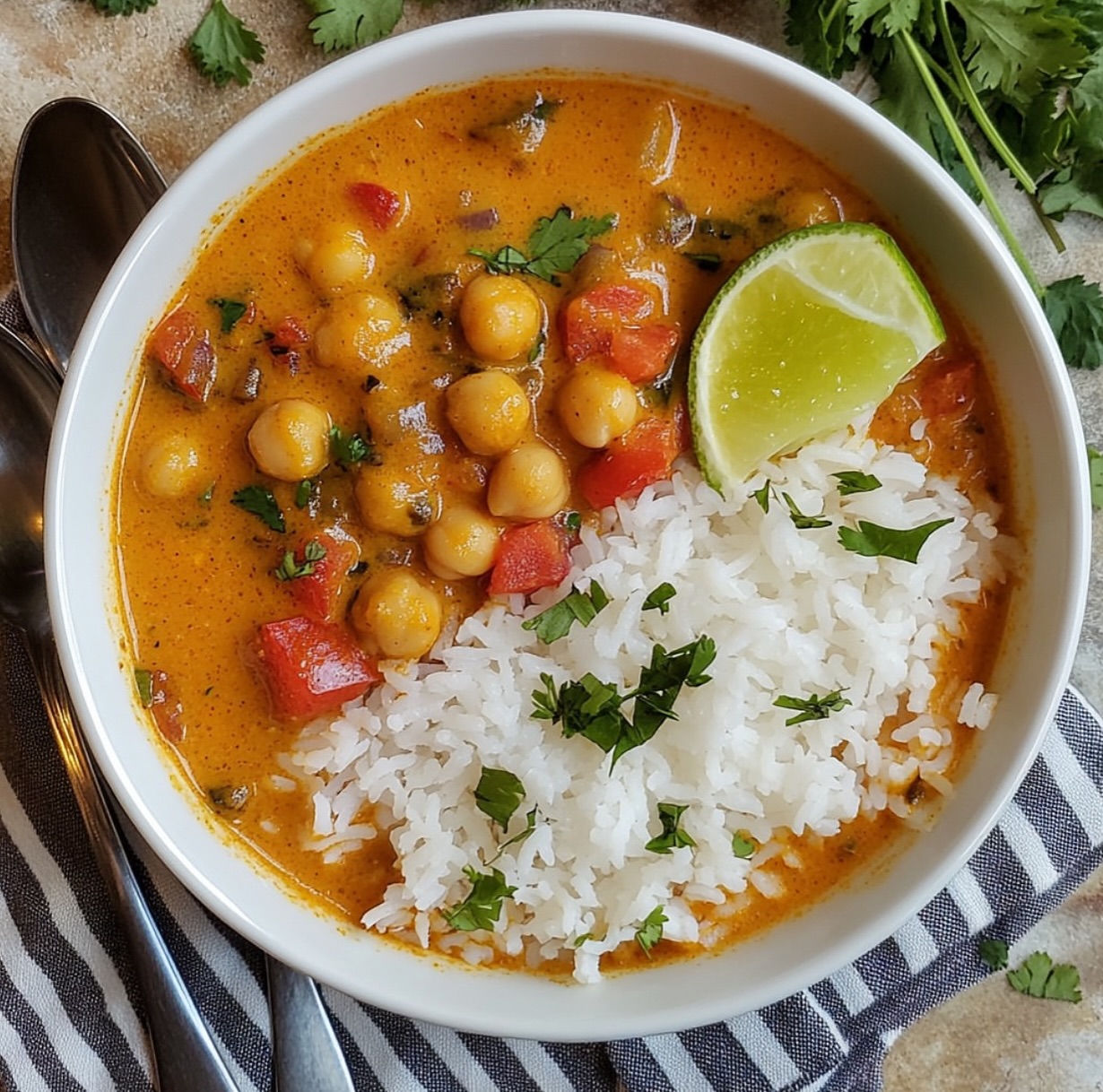 Easy Vegan Chickpea Curry