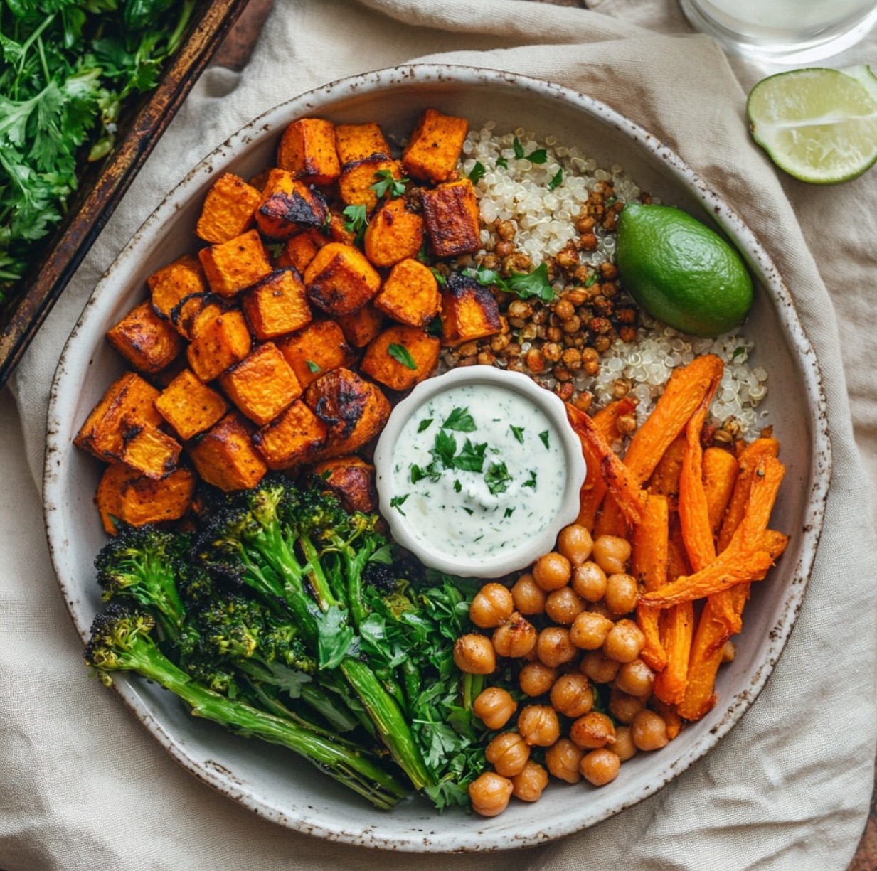 Quinoa Sweet Potato Bowl