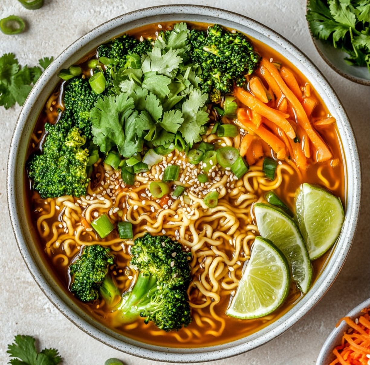 Vegan Spring Noodle Soup