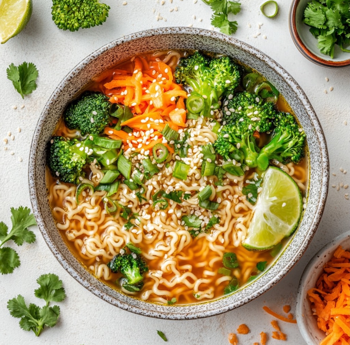 Vegan Spring Noodle Soup