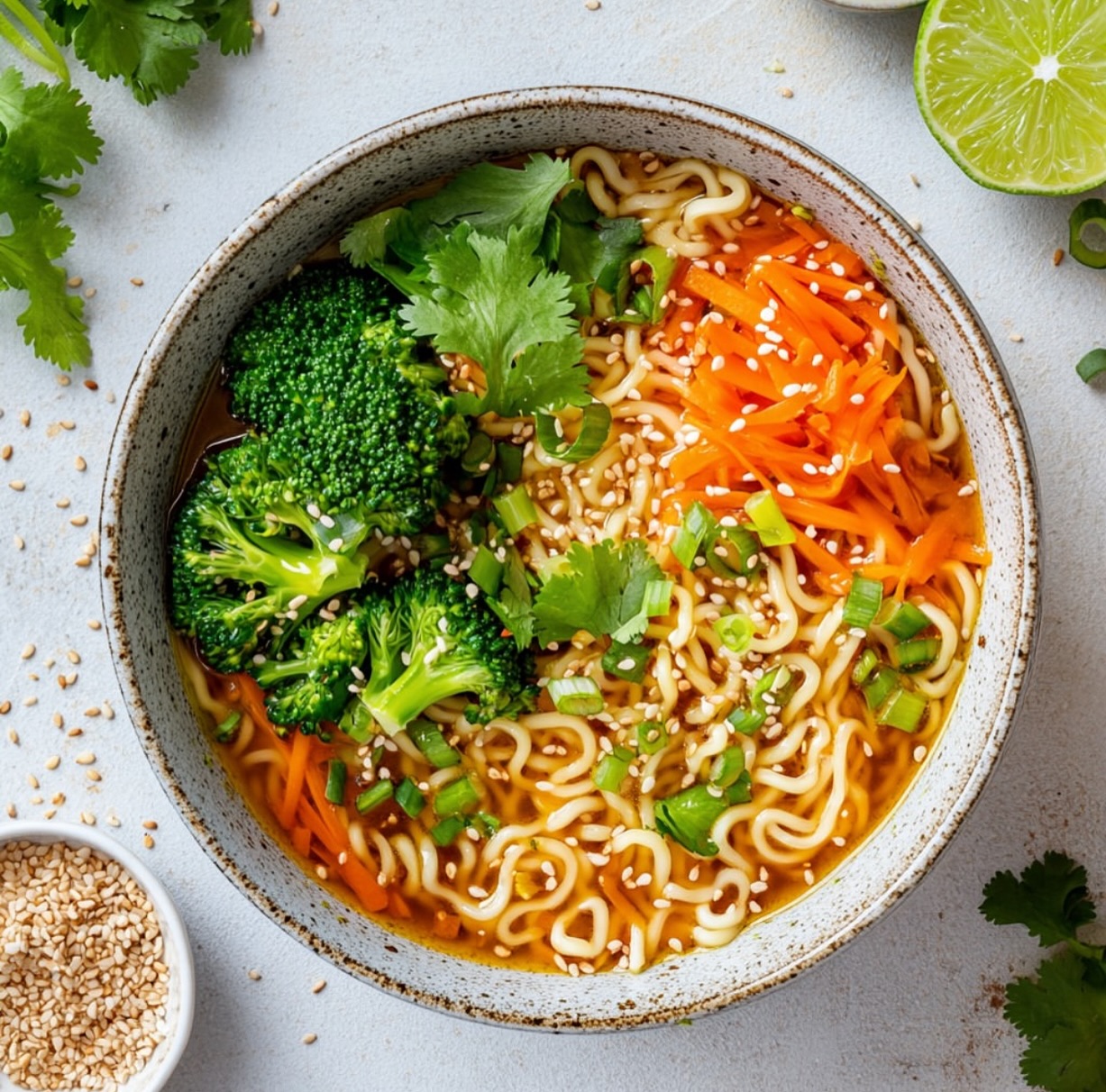 Vegan Spring Noodle Soup