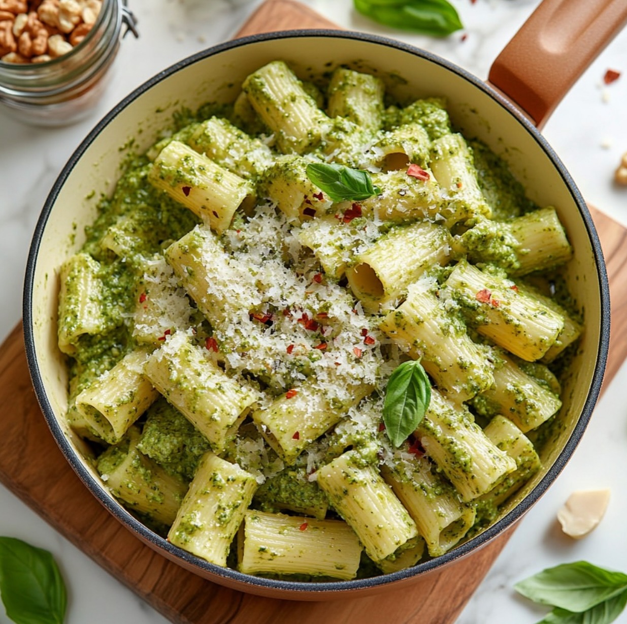 Vegan Kale Pesto Pasta