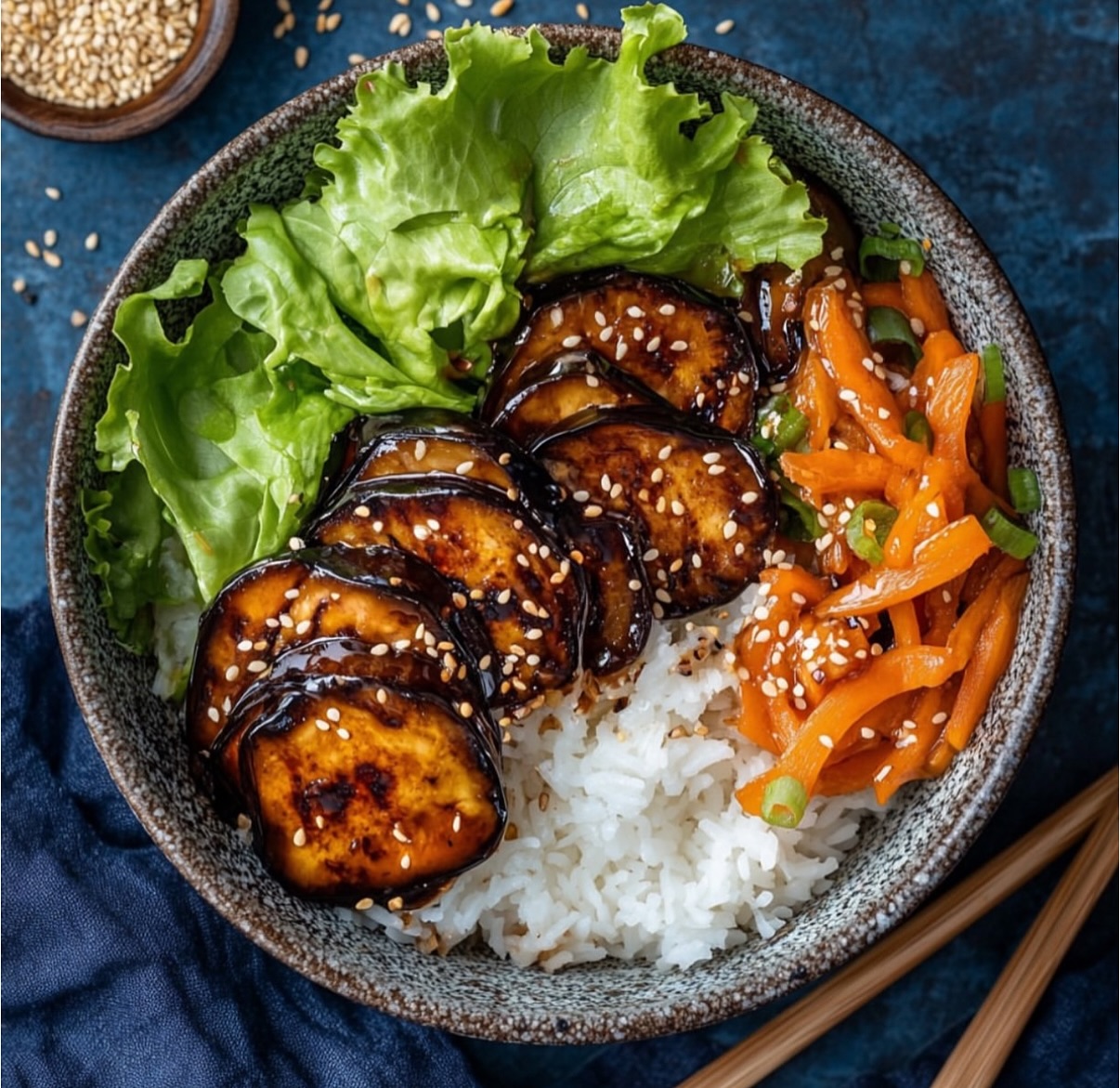 Vegan Eggplant Stir-Fry with Marinade